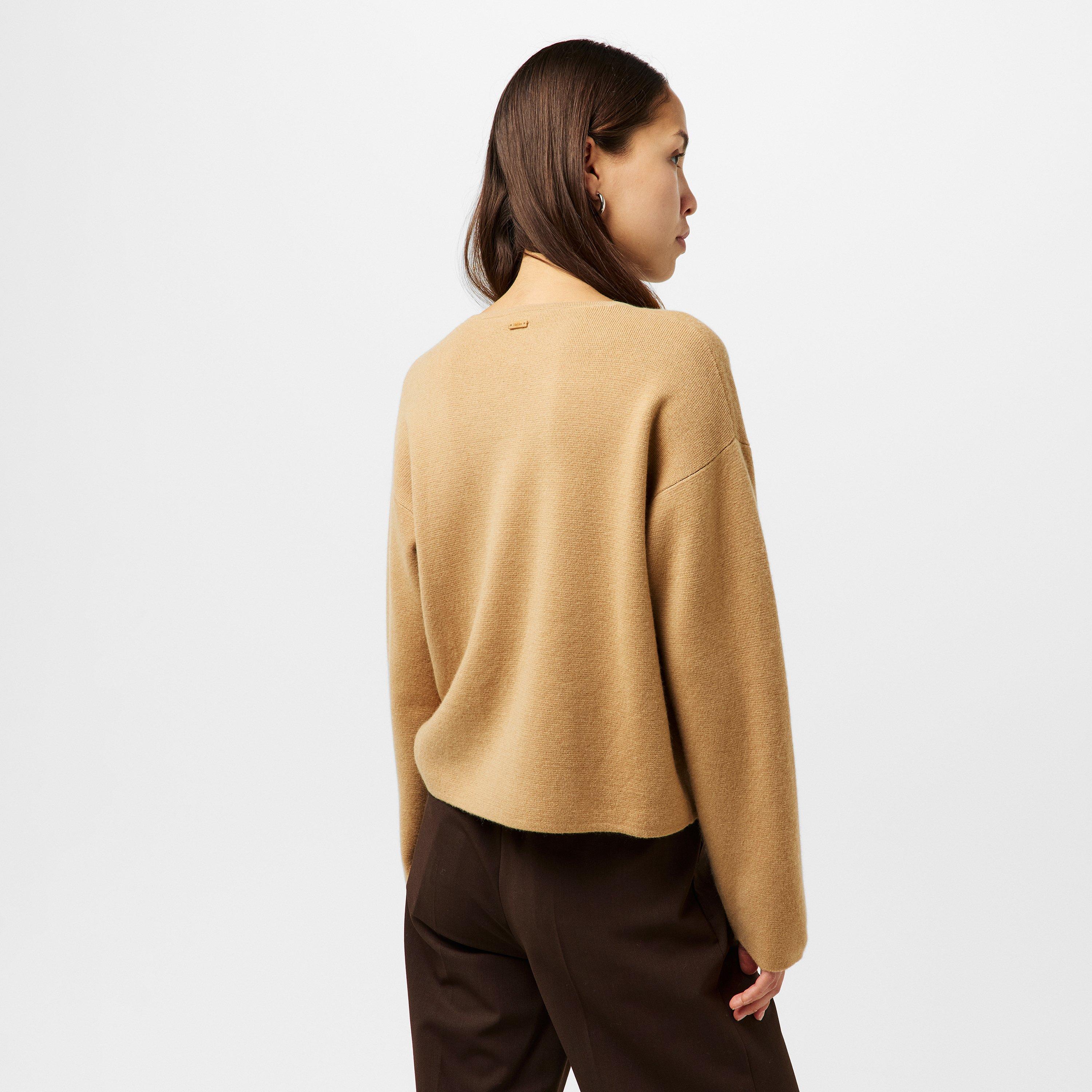 Camel - Max Mara - Women's Zibello Crew Neck Jumper - 4