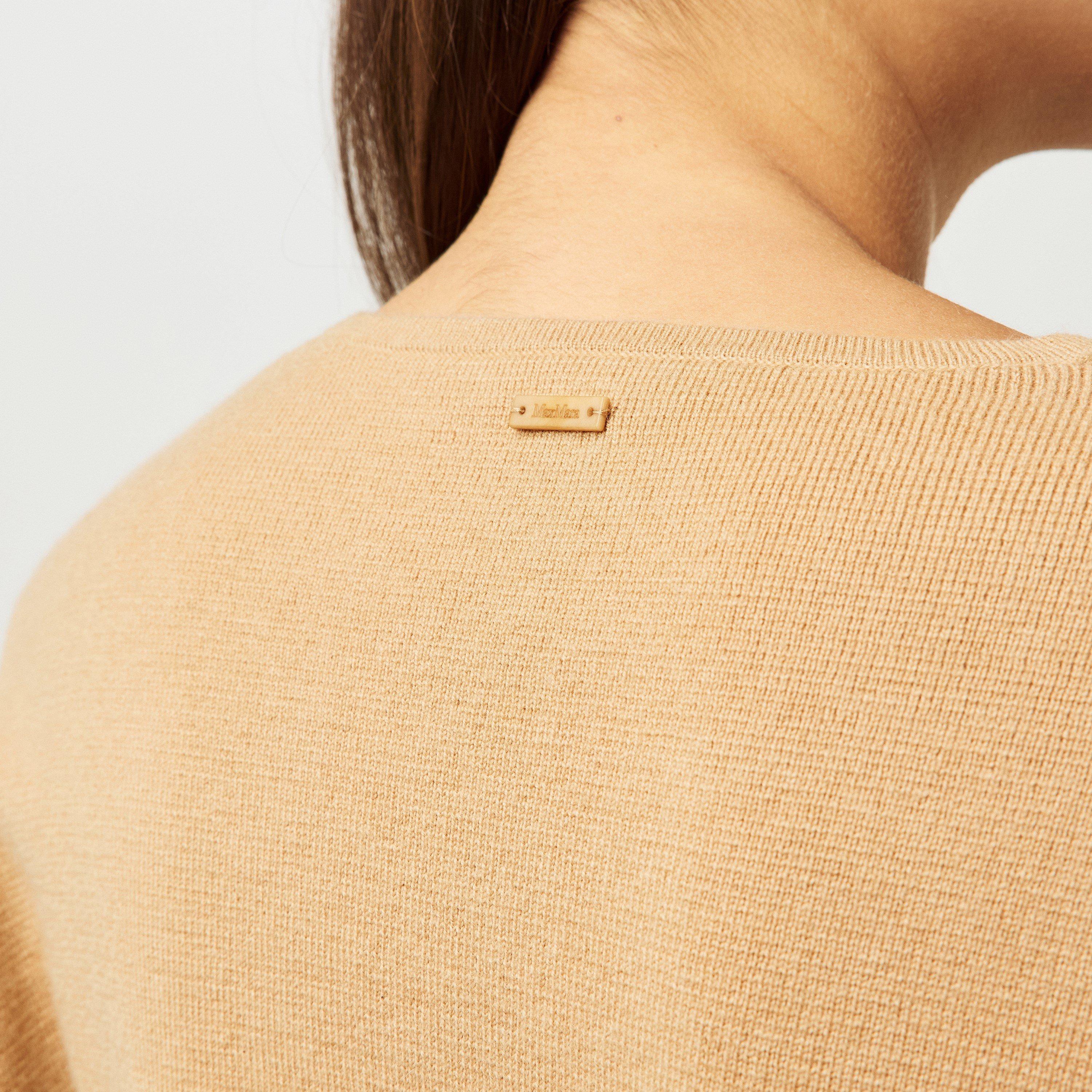 Camel - Max Mara - Women's Zibello Crew Neck Jumper - 5