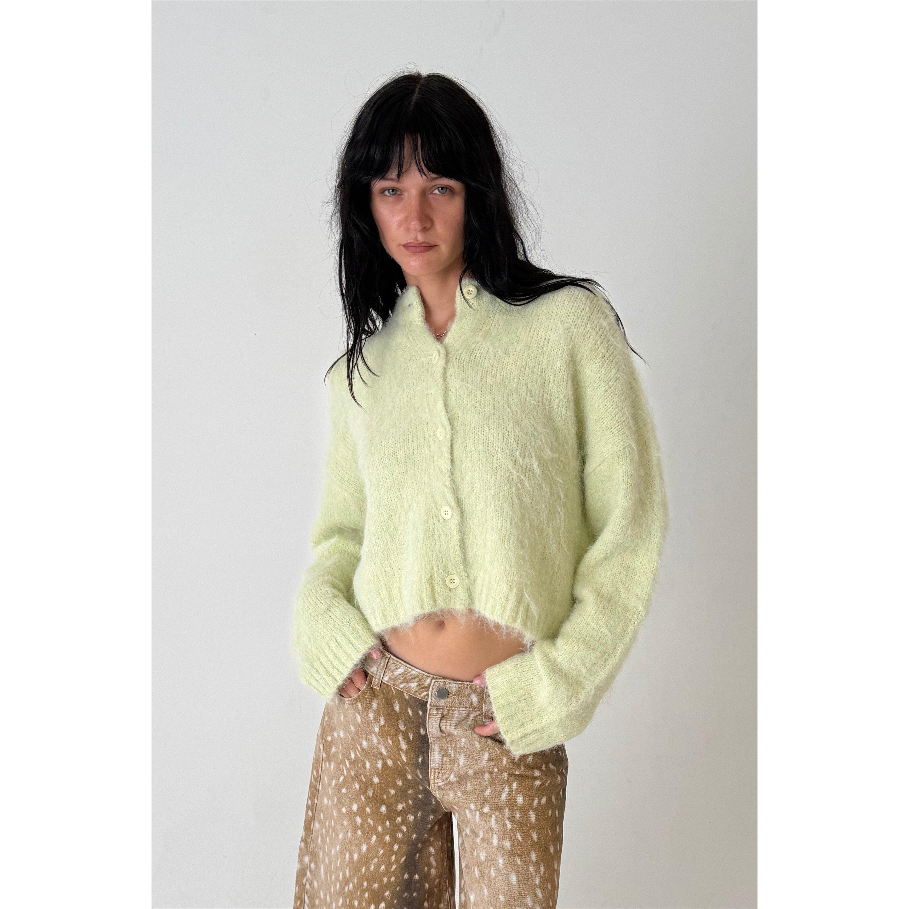 Pale Lime - The Ragged Priest - Women's Cardigan - 1