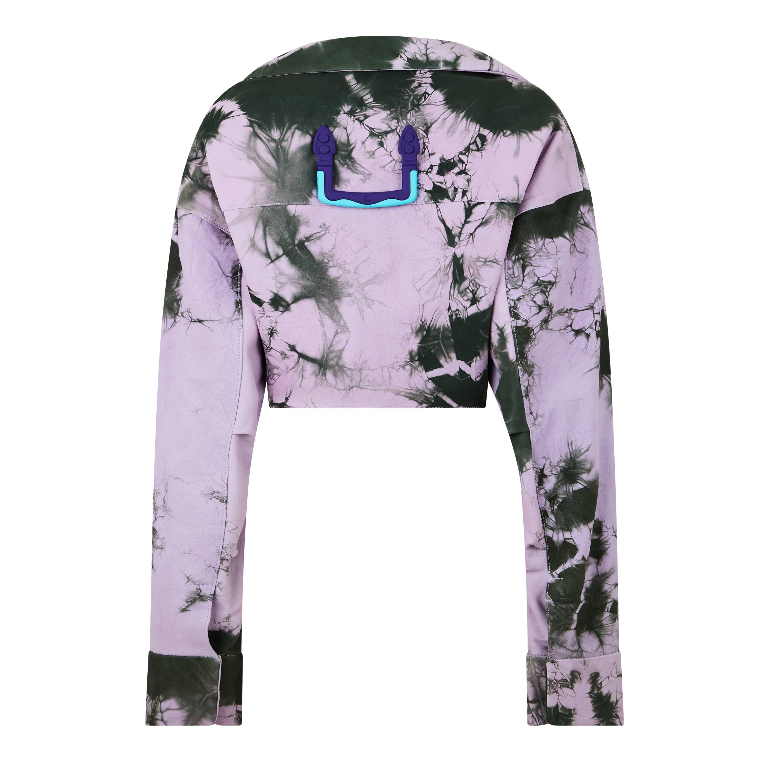 Syren - Off White - Women's Leather Snakehead Shirt - 2