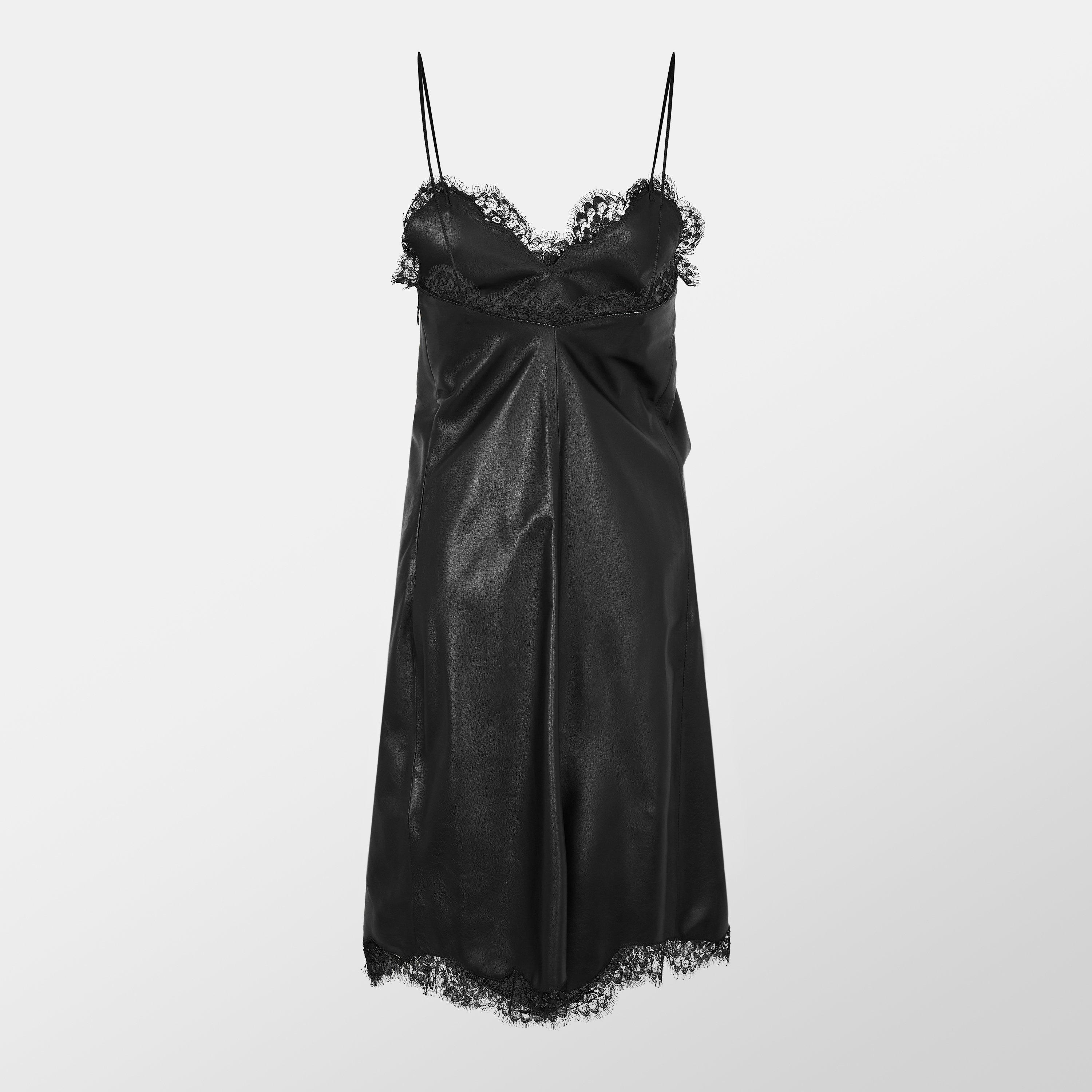 Zwart - Off White - Women's Mini Dress - 2