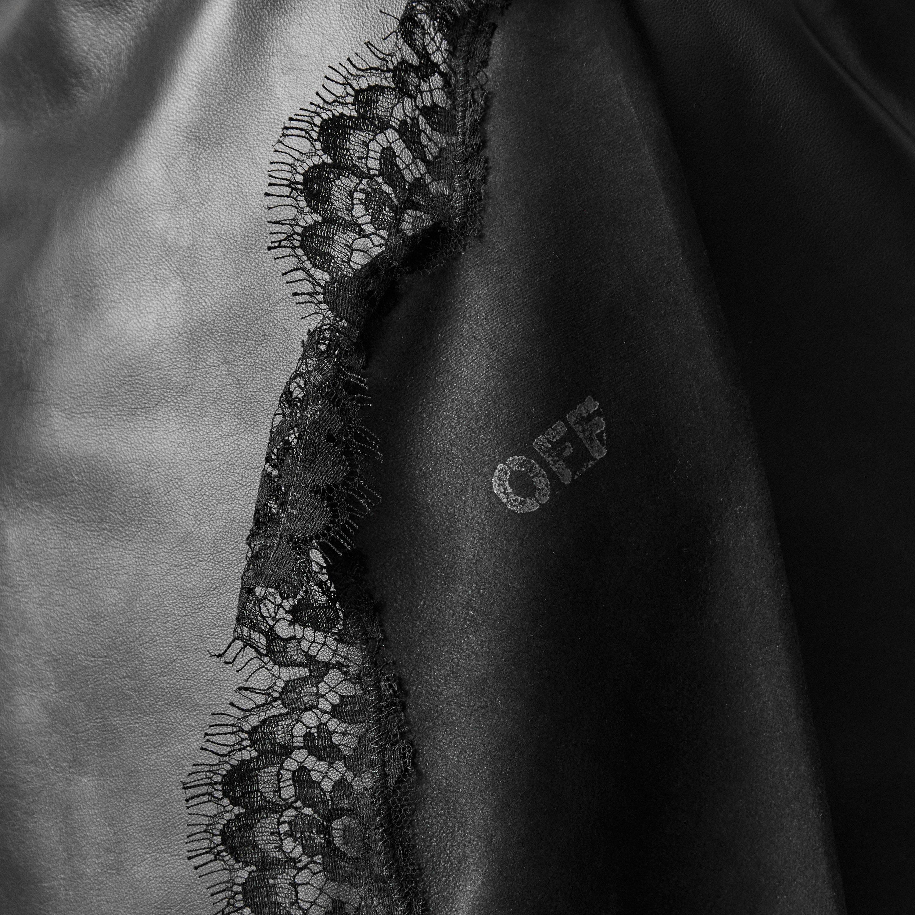 Zwart - Off White - Women's Mini Dress - 5