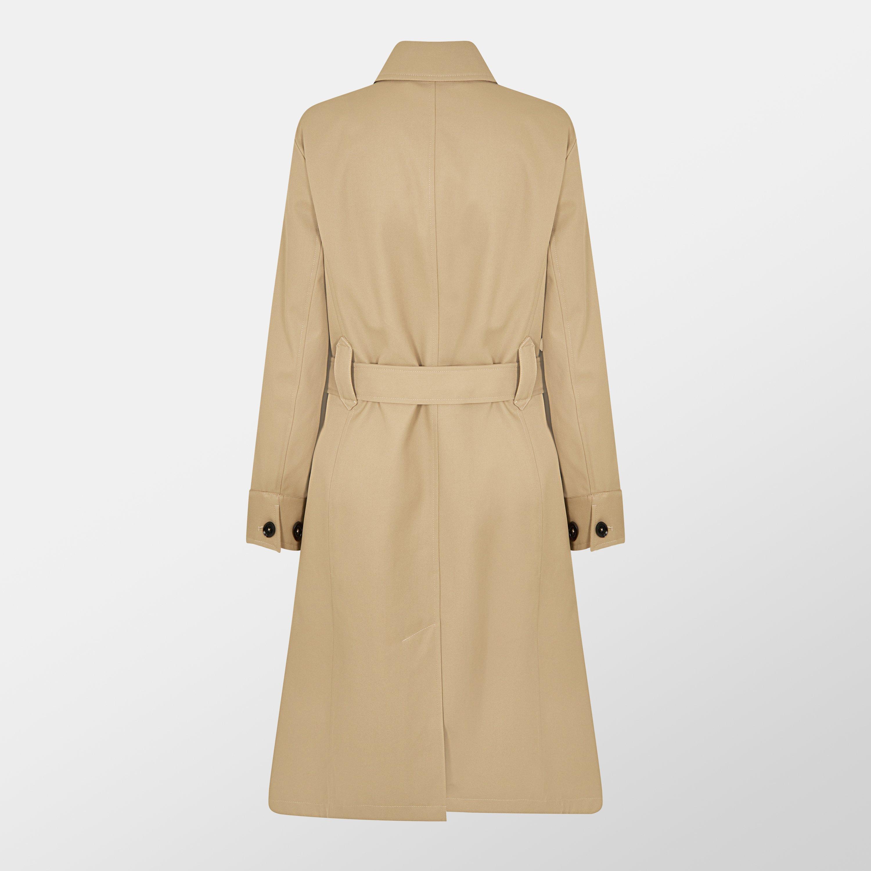 Light Sand - Belstaff - Women's  Water-Resistant Double-Breasted Trench Coat - 2
