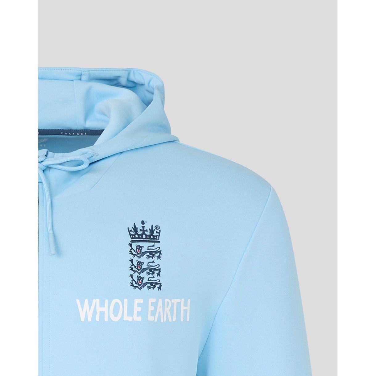 Bleu Aéré - Castore - Mens 26/27 England Cricket Performance Hoodie - 6