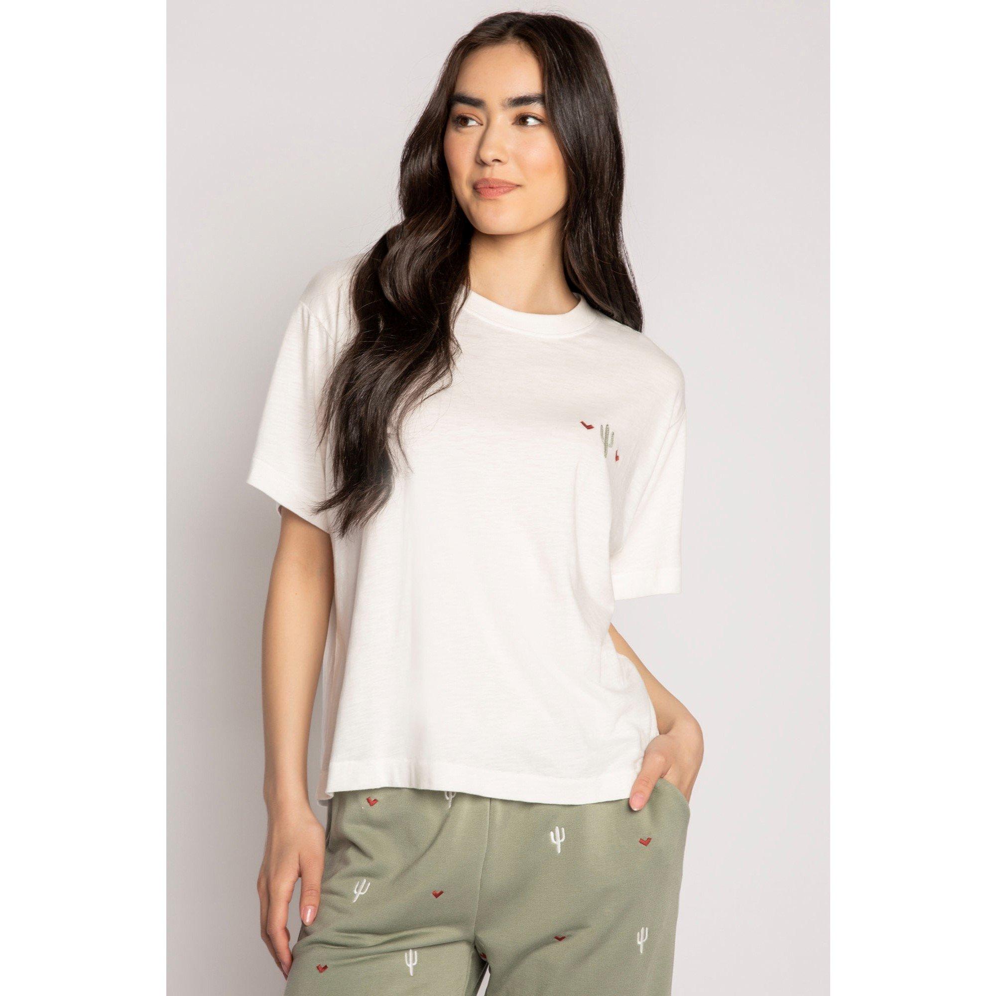 Off-White - PJ Salvage - Salvage Relaxed Fit Tee - 2