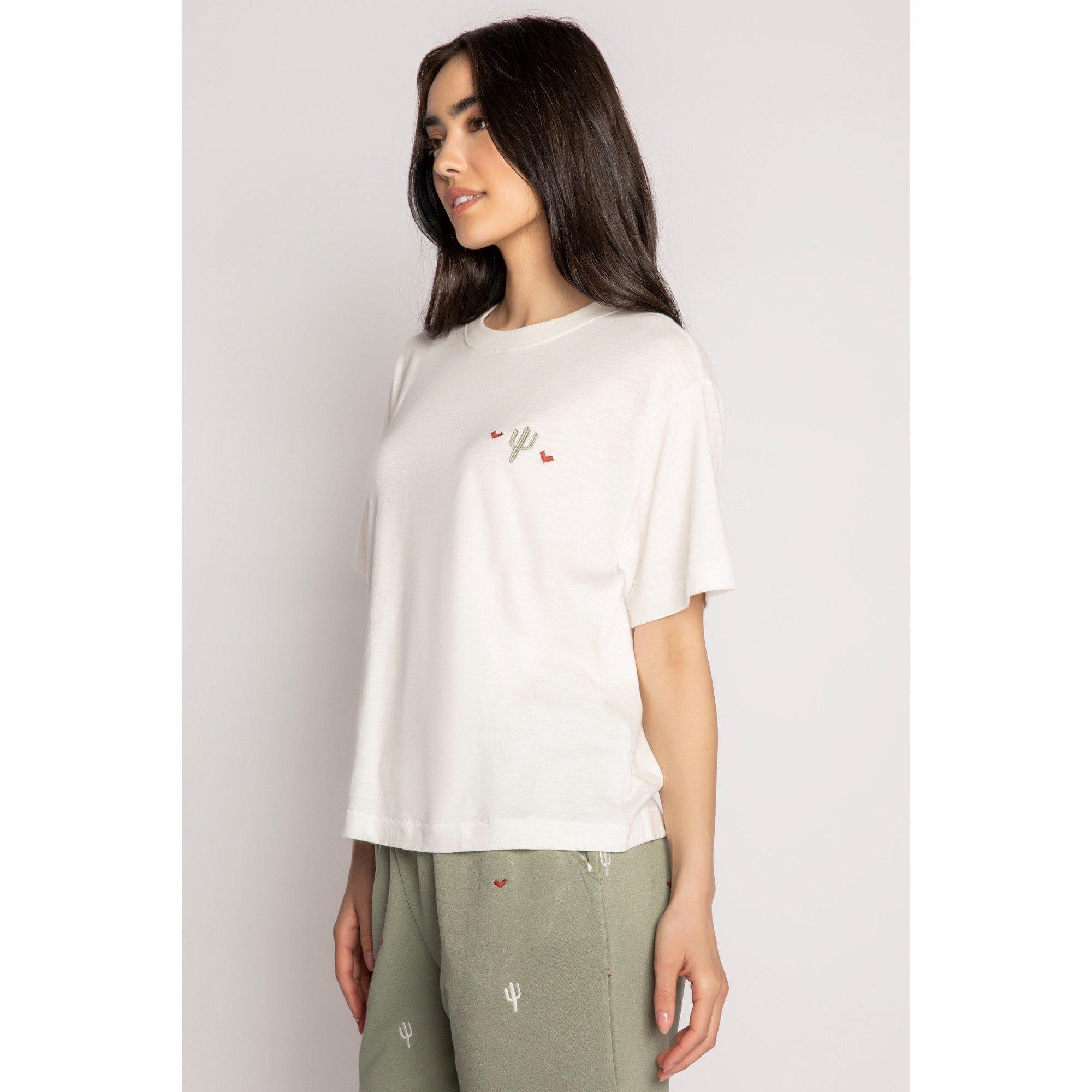Off-White - PJ Salvage - Salvage Relaxed Fit Tee - 4