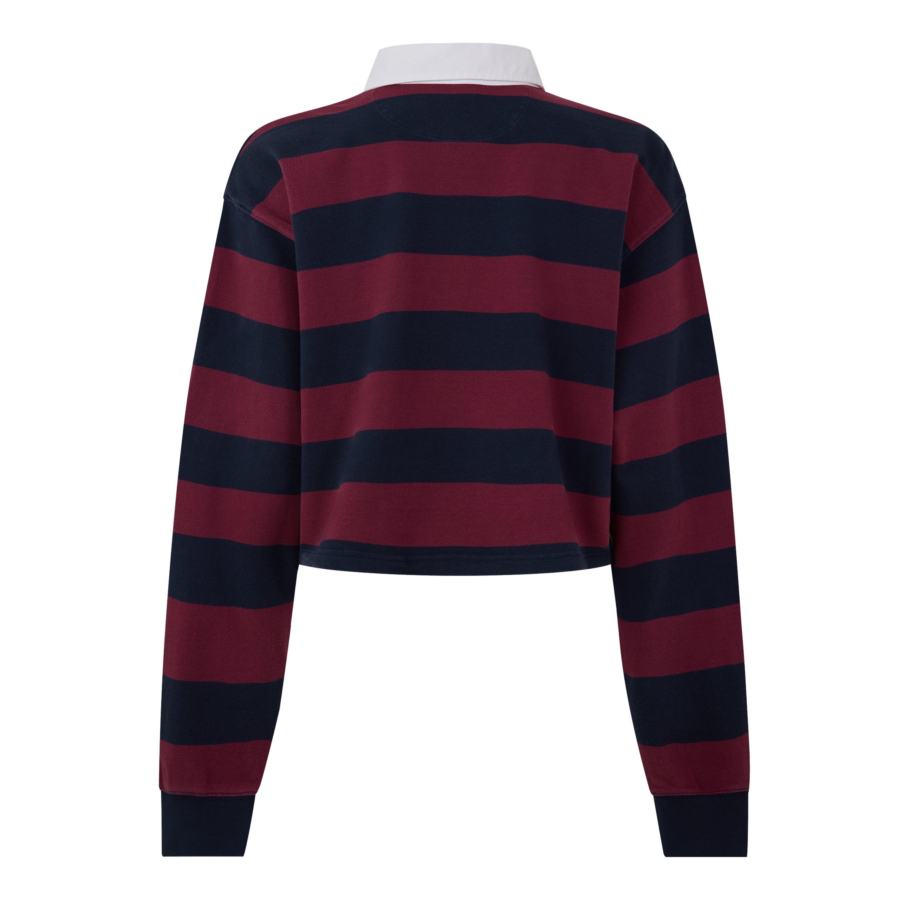 NAVY BERRY - Good American - Good Cropped Rugby P Ld64 - 2