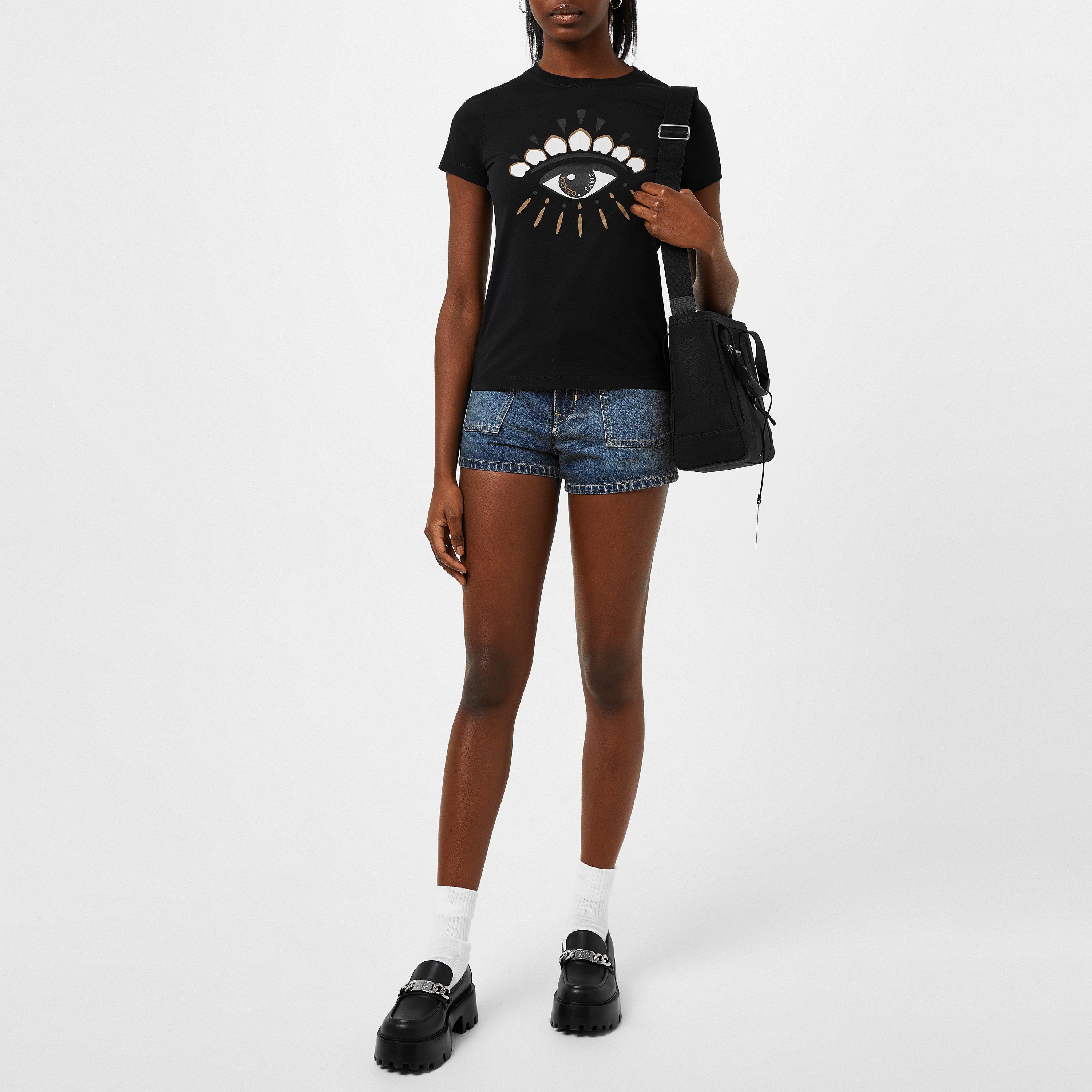 Black 99 - Kenzo - Eye Icon T Shirt - 4