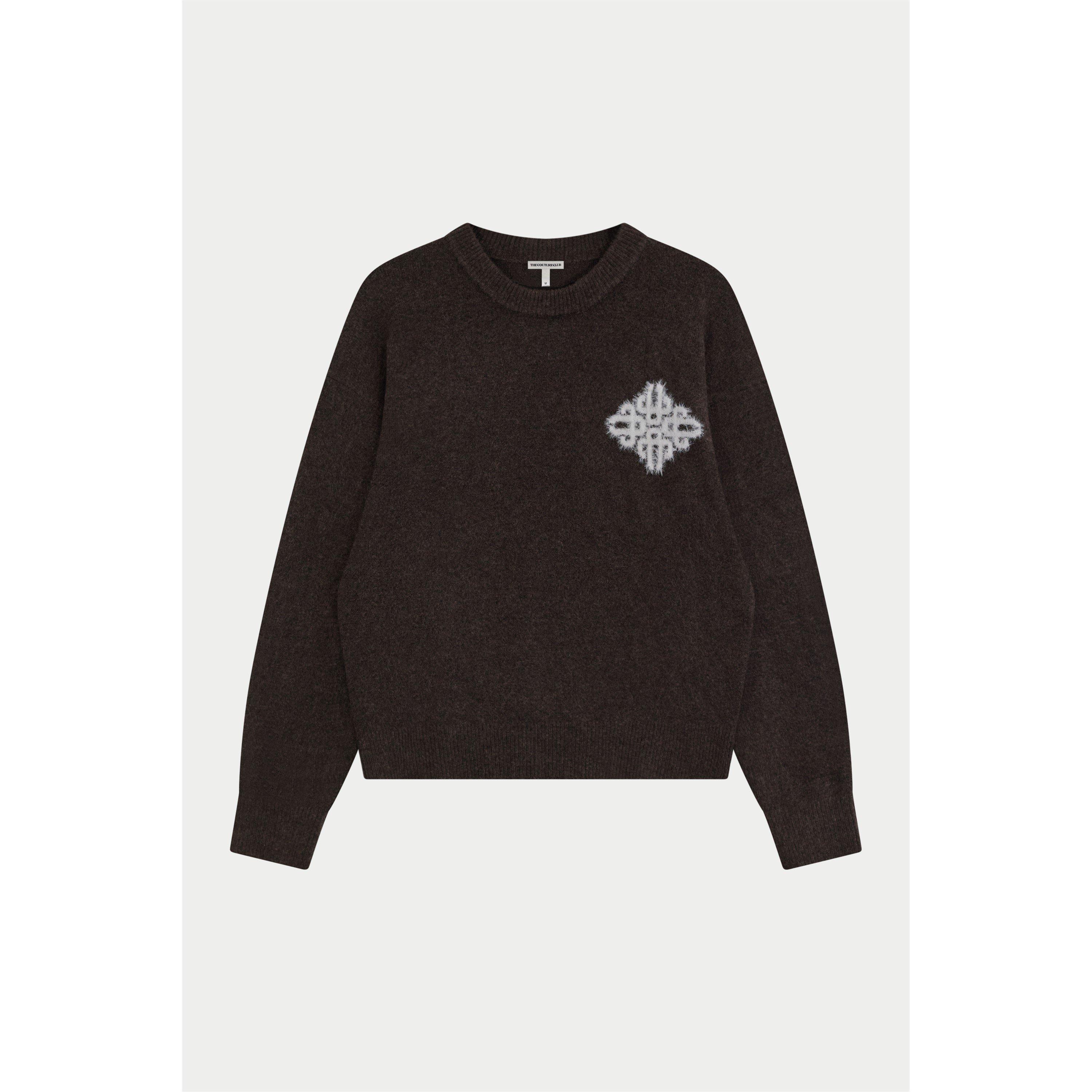 Men's Chunky Knit Crew Neck Jumper