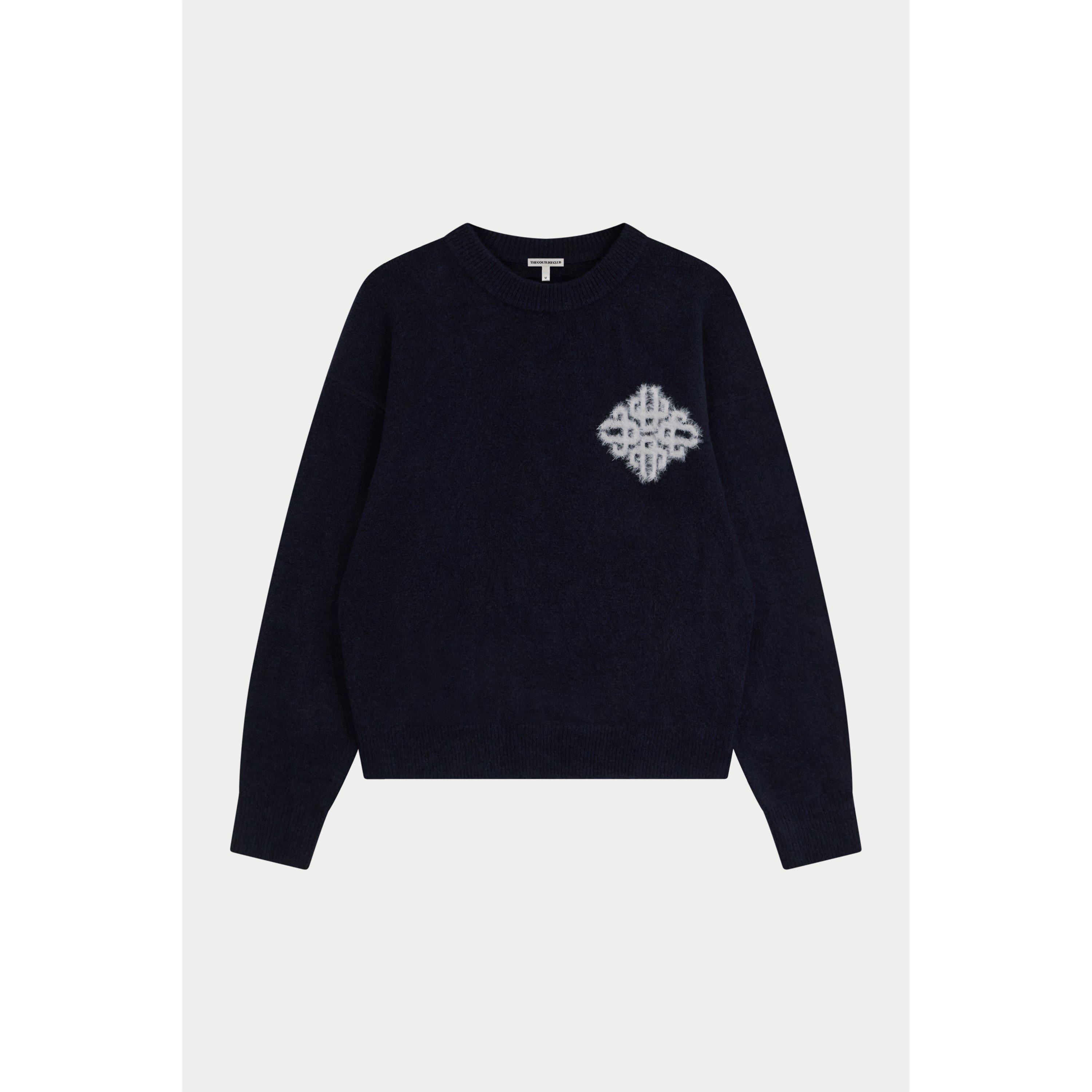 Men's Chunky Knit Crew Neck Jumper