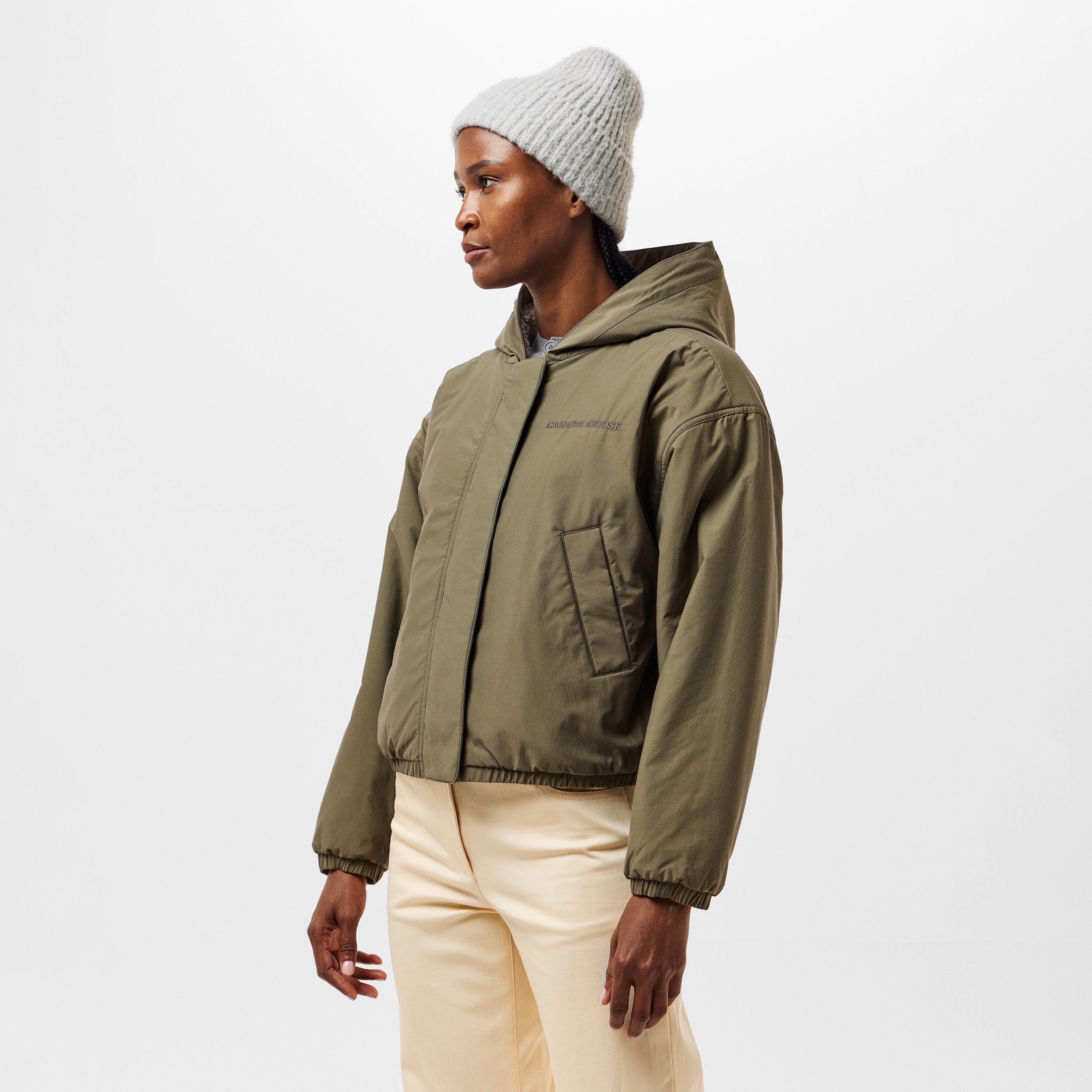 Smokey Sage/Tan - Canada Goose - Women's Insulated Sherpa Jacket - 3