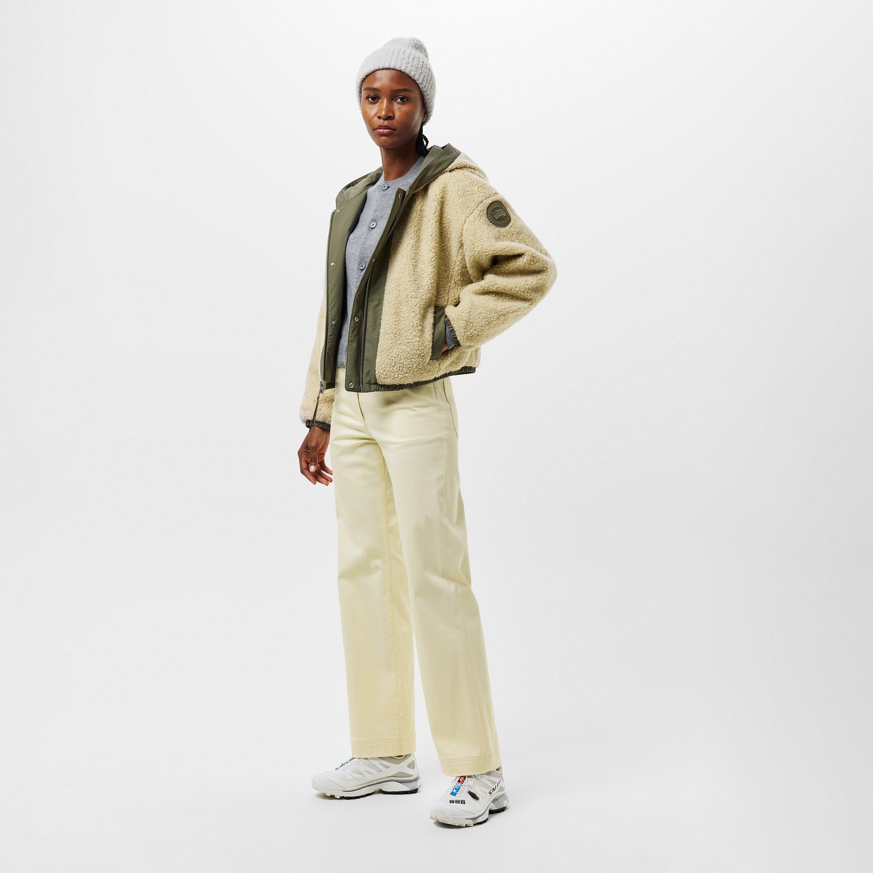 Smokey Sage/Tan - Canada Goose - Women's Insulated Sherpa Jacket - 6