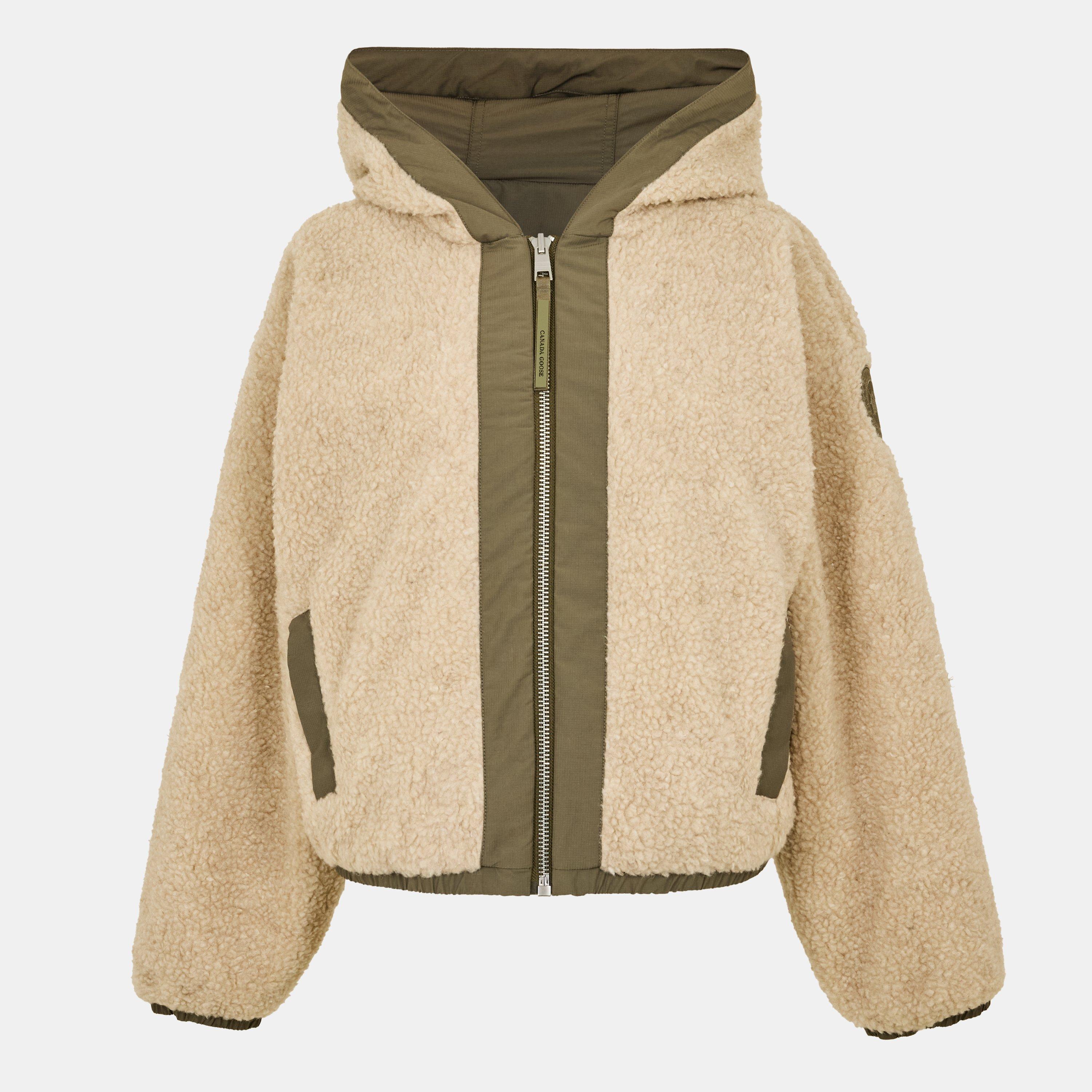 Smokey Sage/Tan - Canada Goose - Women's Insulated Sherpa Jacket - 7