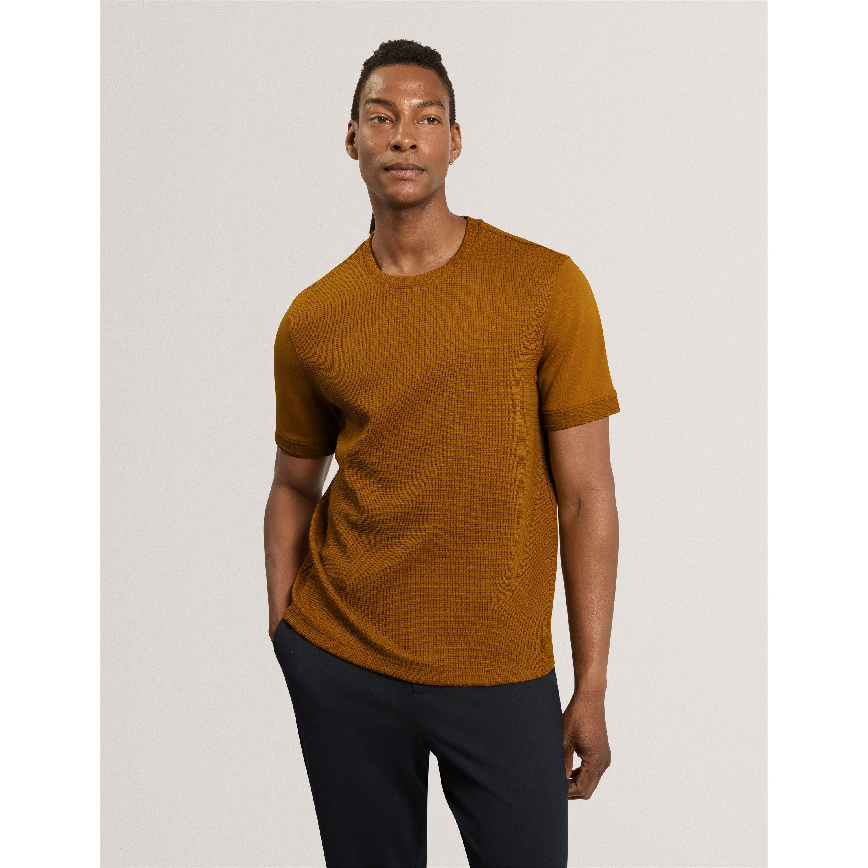 Lt-Brown - Ted Baker - Ted SS Crew Top Sn71 - 7