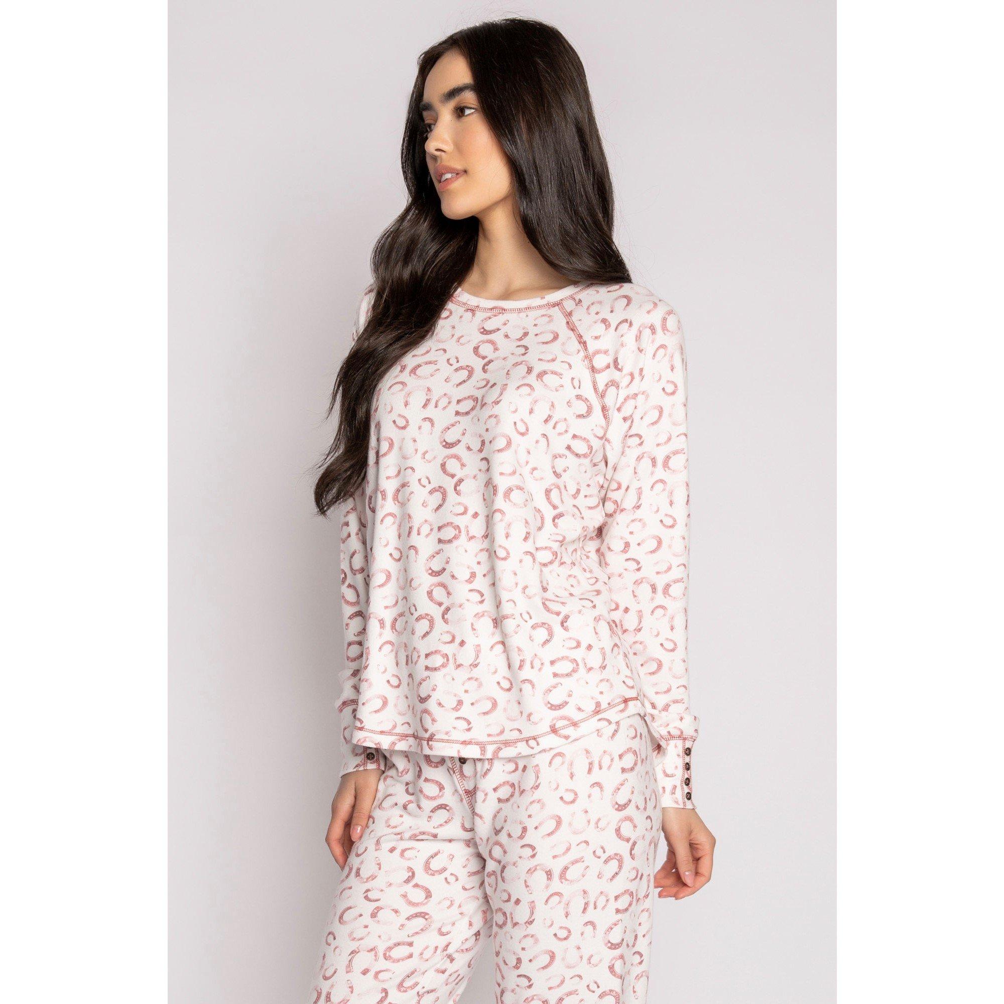 Off-Hvid - PJ Salvage - Pyjama Long Sleeve Top - 3