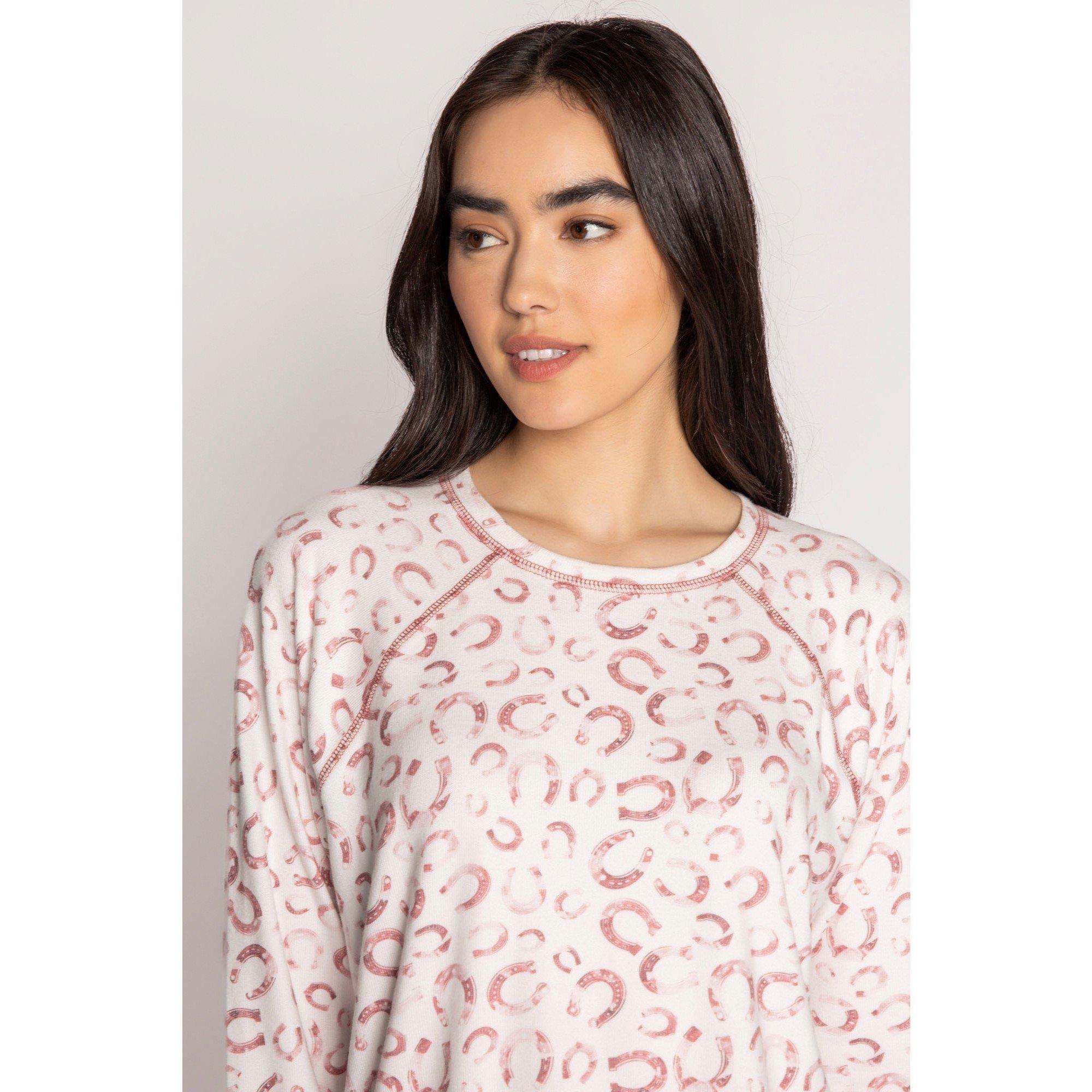 Off-Hvid - PJ Salvage - Pyjama Long Sleeve Top - 5