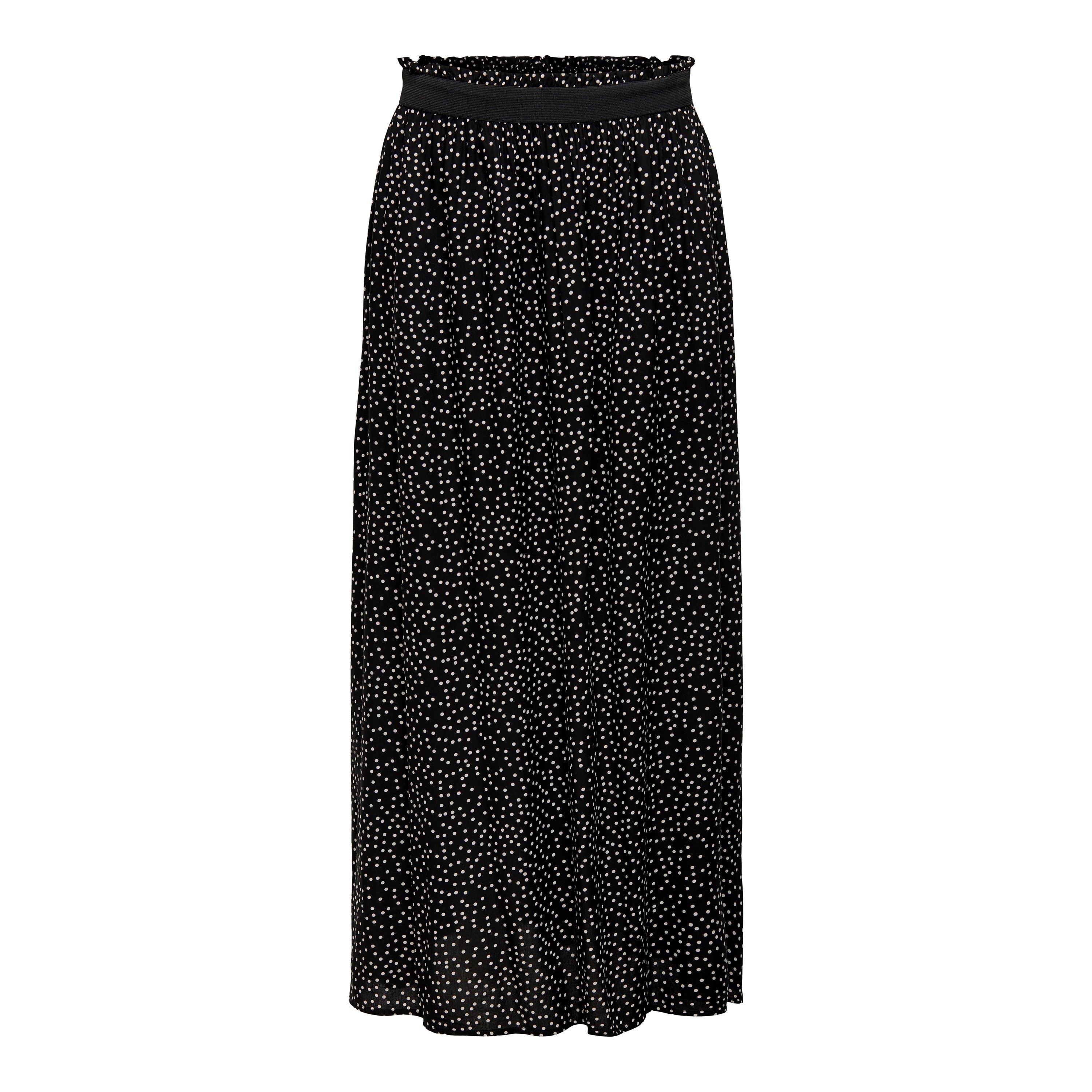 Black - Only - Women's Maxi Skirt - 1