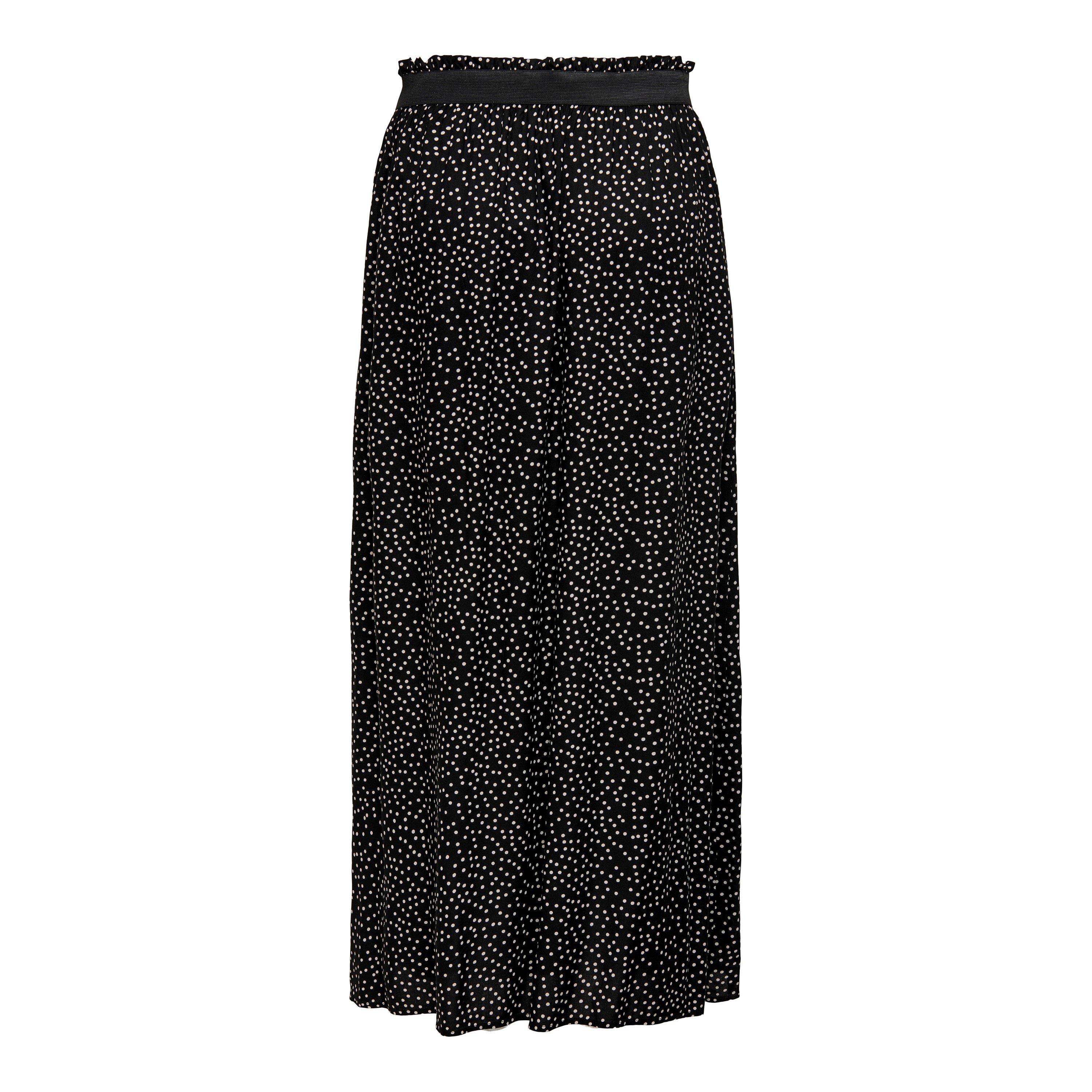 Black - Only - Maxi Skirt - 2