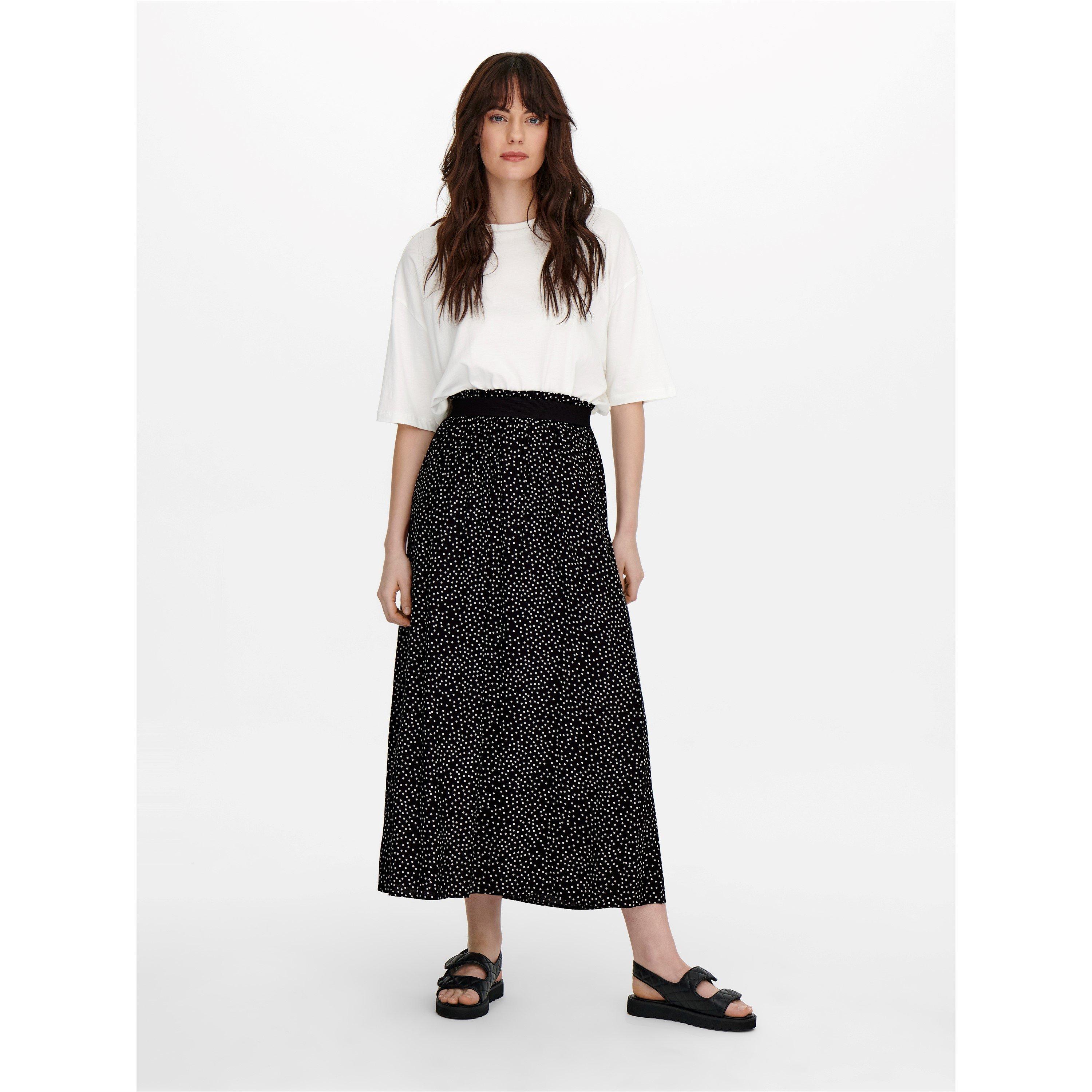 Black - Only - Maxi Skirt - 7