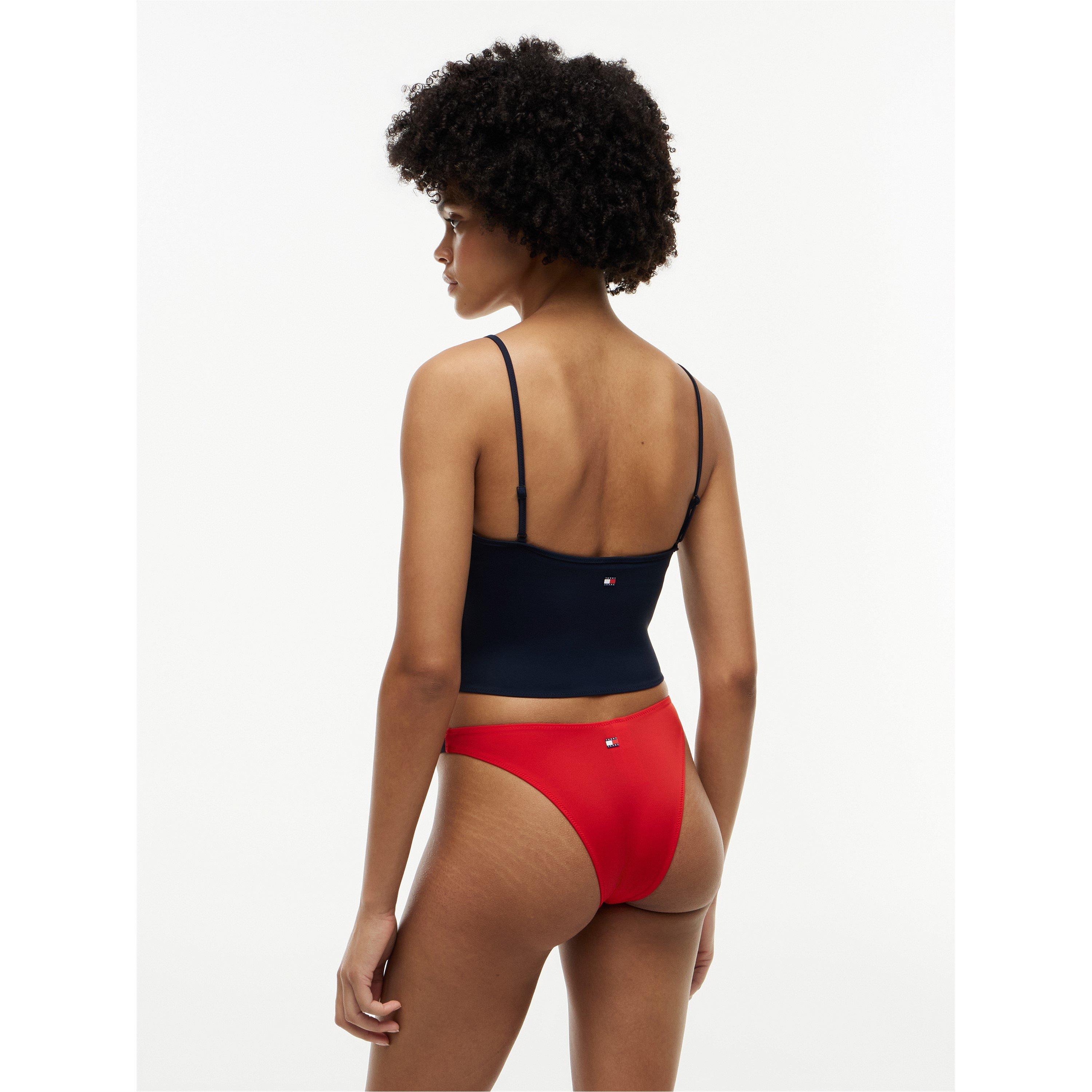 Dunkle Nacht Marineblau - Tommy Hilfiger - Women's Plunge Tankini - 5