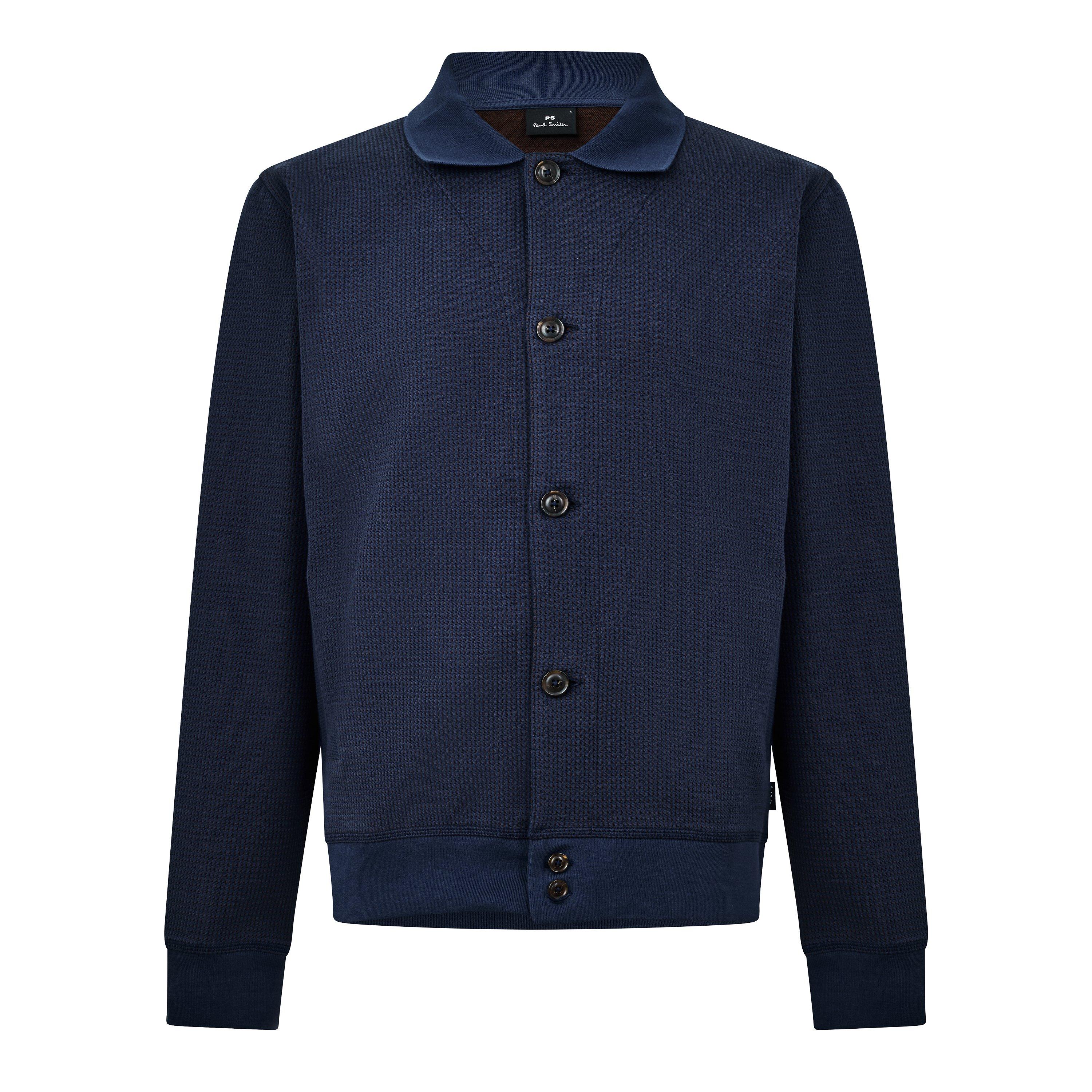 Blue 46 - PS Paul Smith - PS Casual Cardigan Sn64 - 1