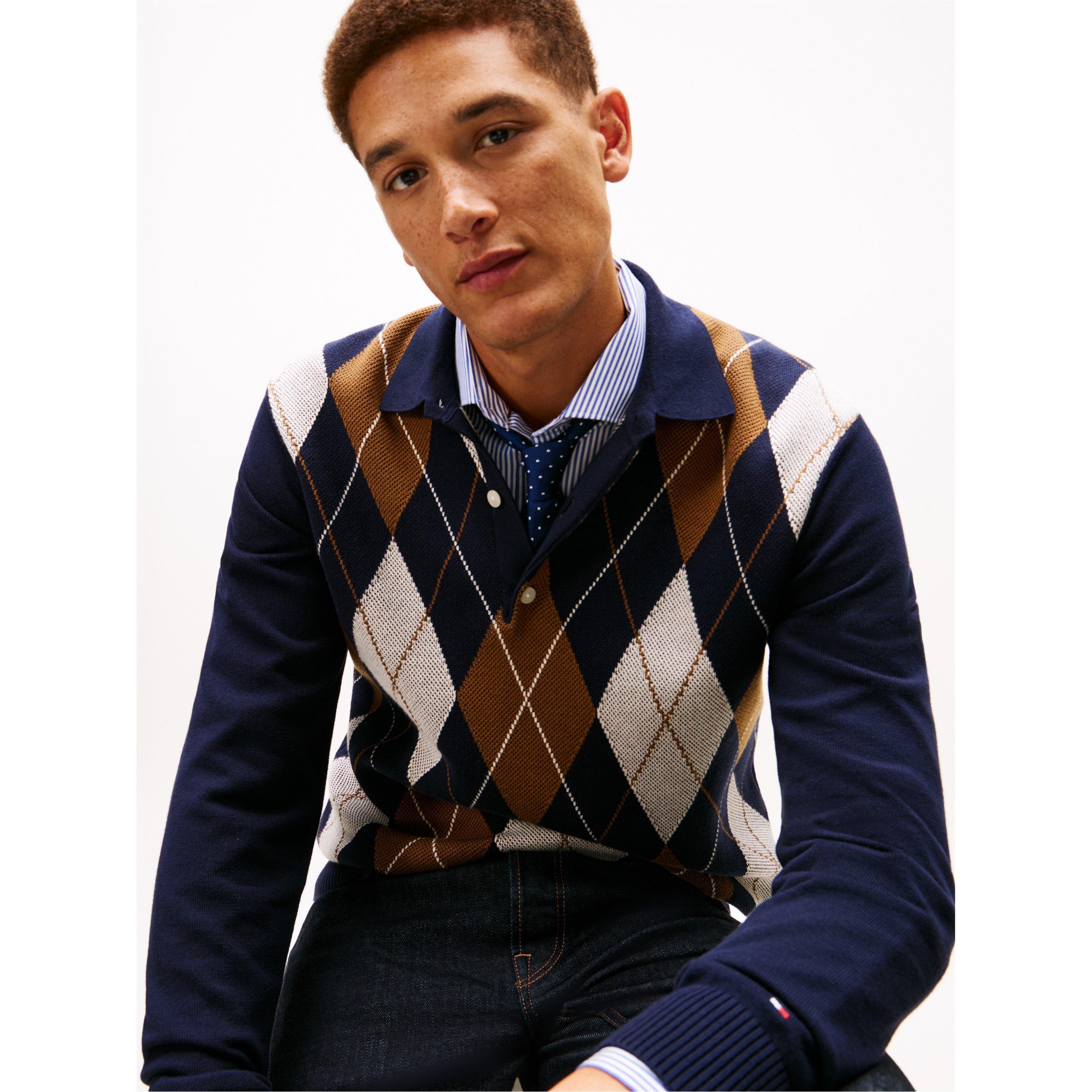 Desert Sky - Tommy Hilfiger - Tommy Argyle PoloKnt Sn61 - 3