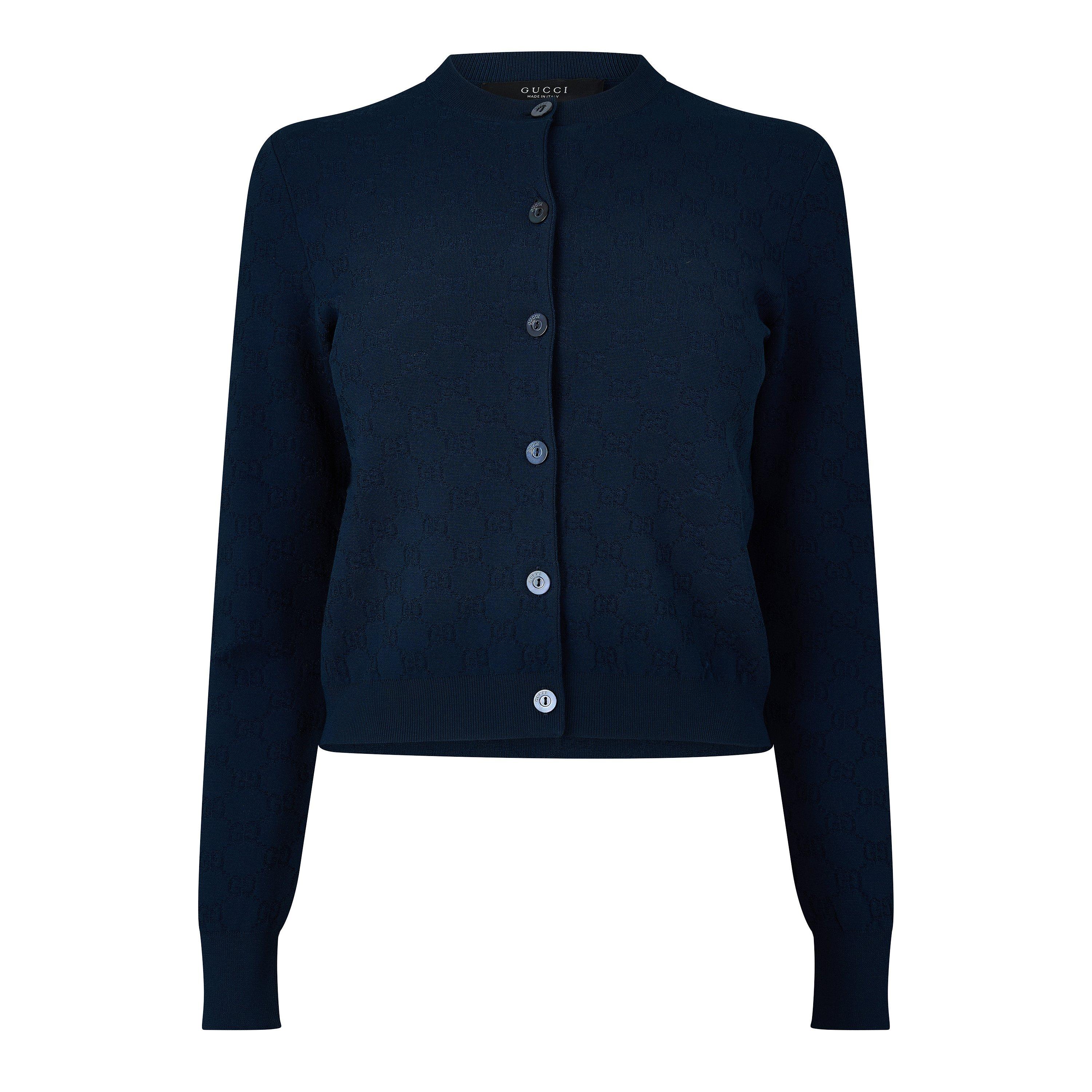 Navy - Gucci - Gucci Knitwear Tops Ld63 - 1