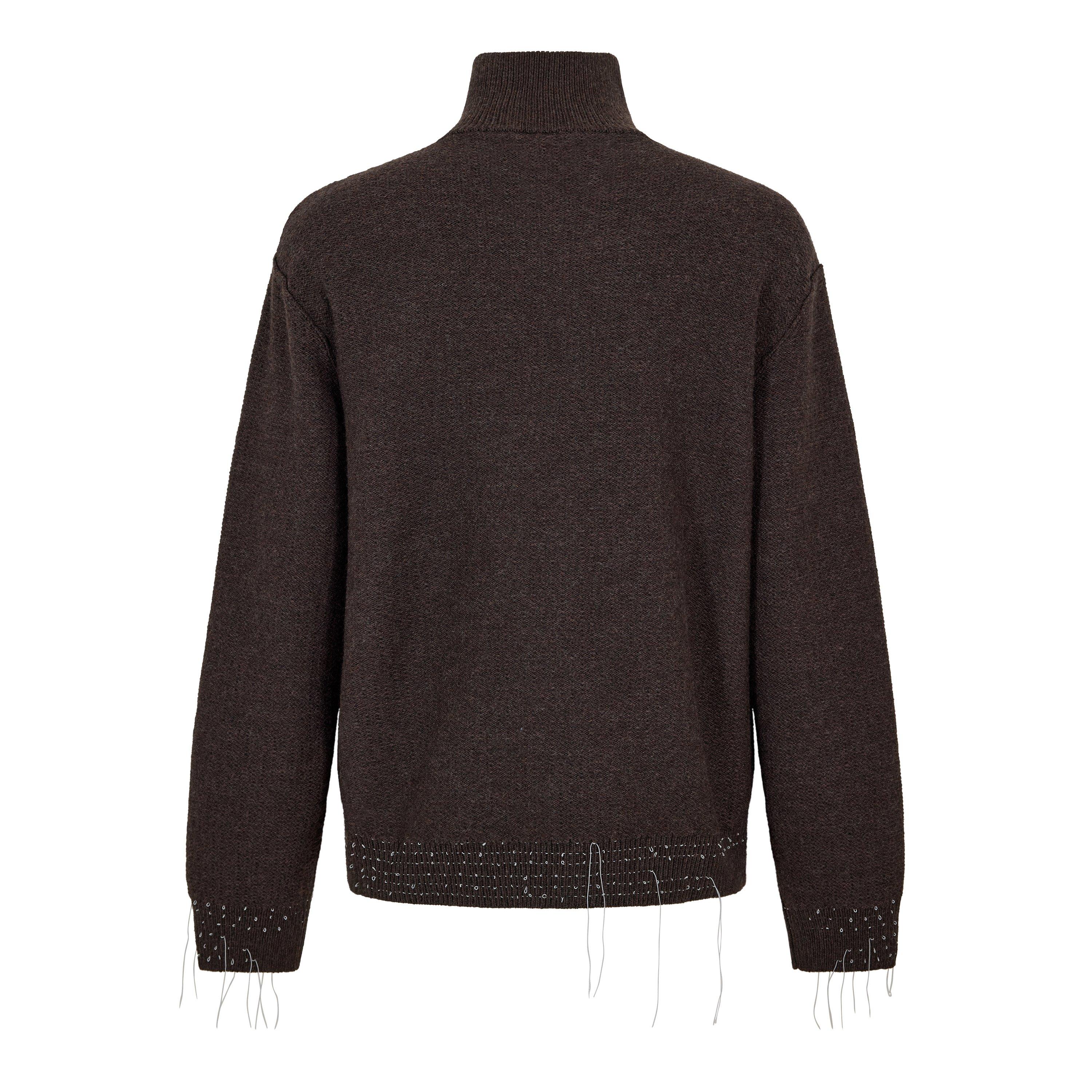 Brown - Maison Margiela - MMM Broken Gauge Knt Sn61 - 2