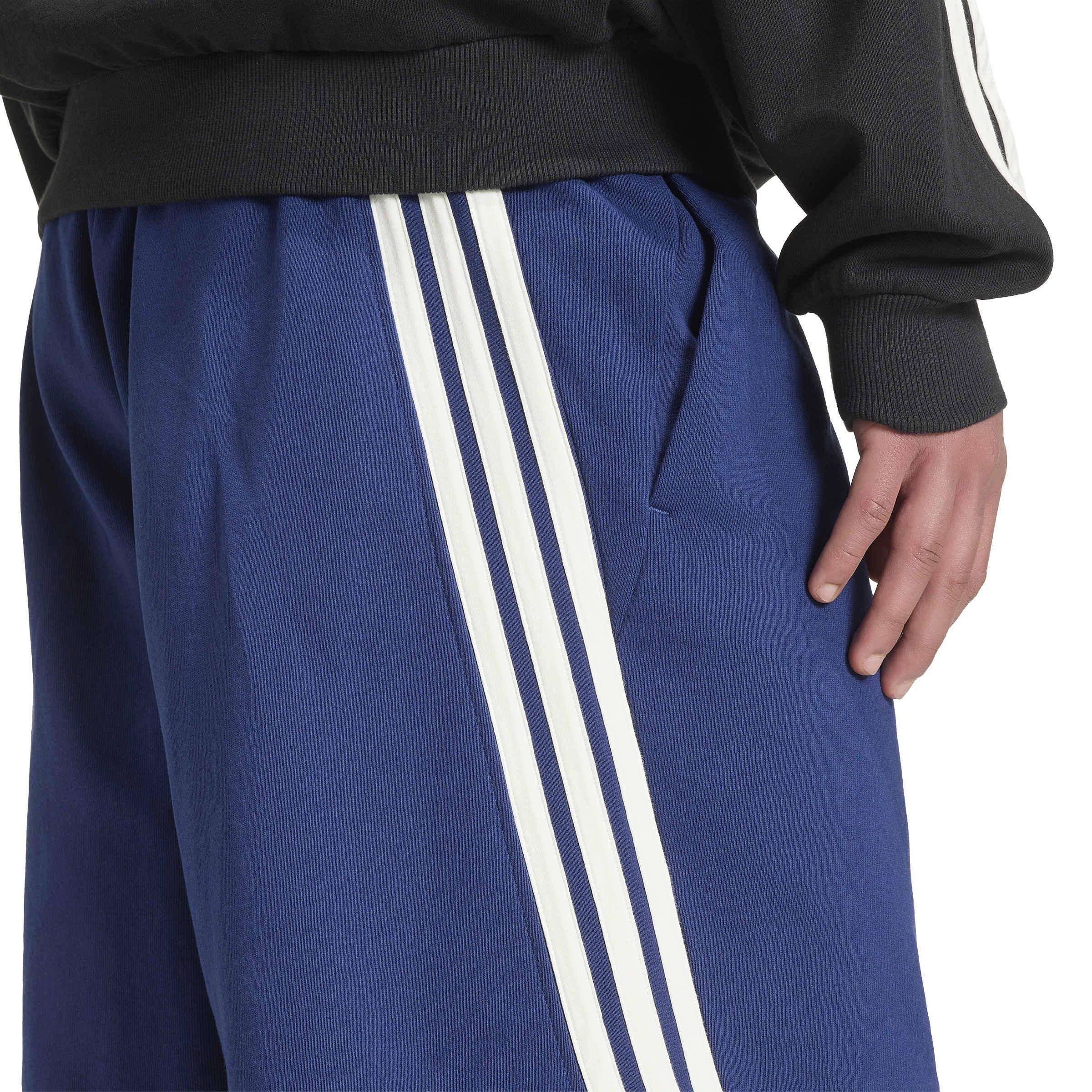 Blue/Off White - adidas - Men's Woven Tracksuit Shorts - 5