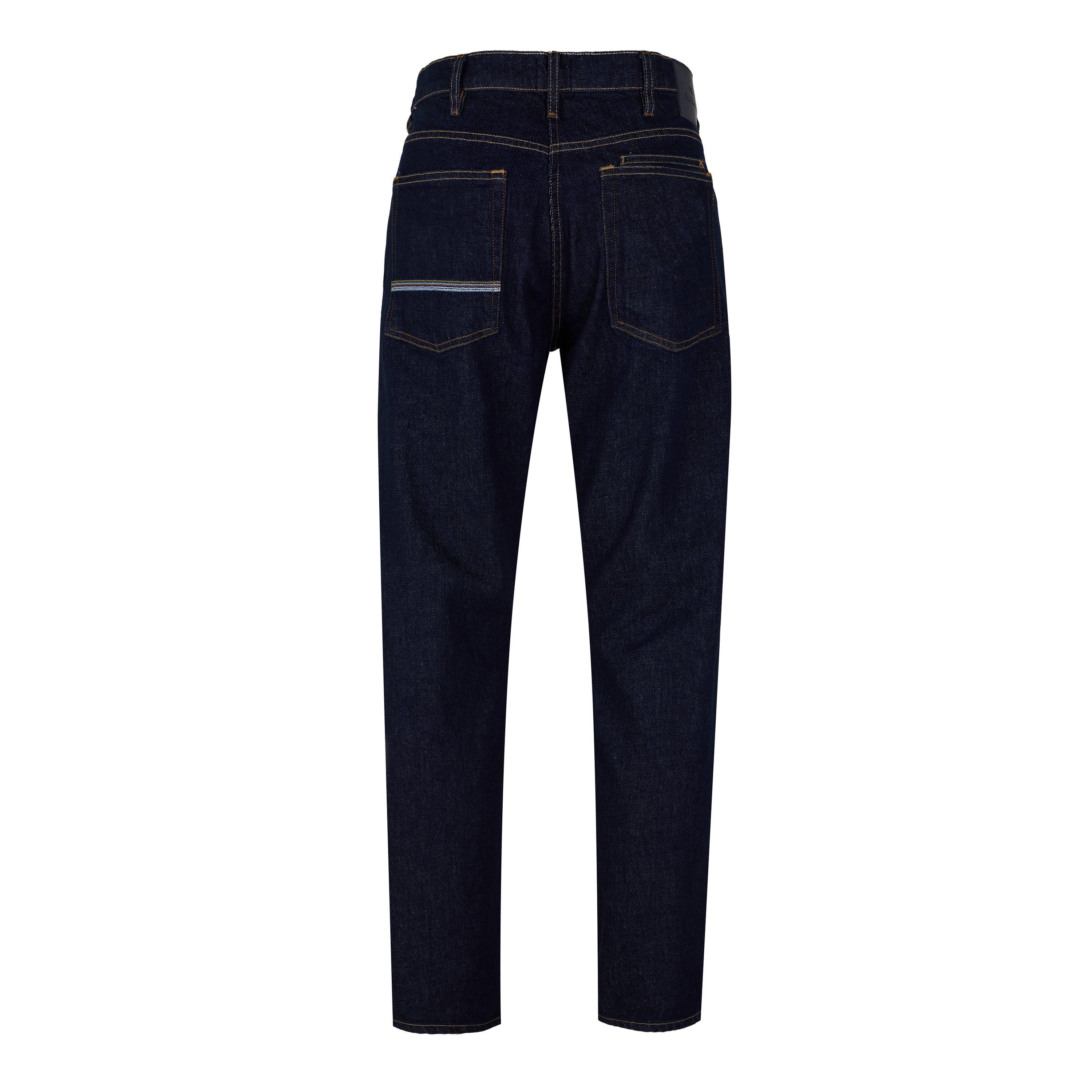 Rinse Blue - PS Paul Smith - Men's Relaxed Cotton Tapered Jeans - 2