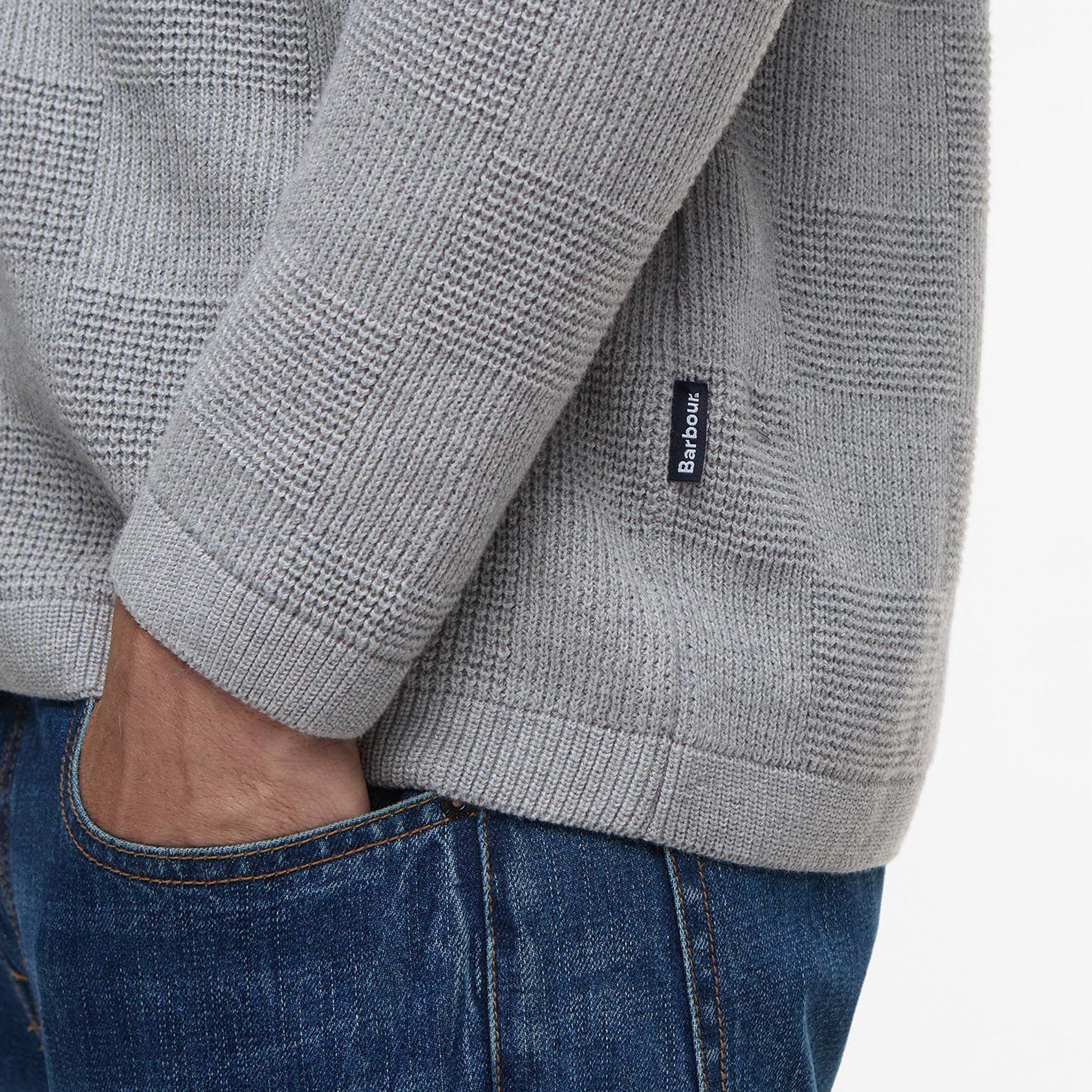 Grey Marl GY52 - Barbour - Mens Falton Cardigan - 5