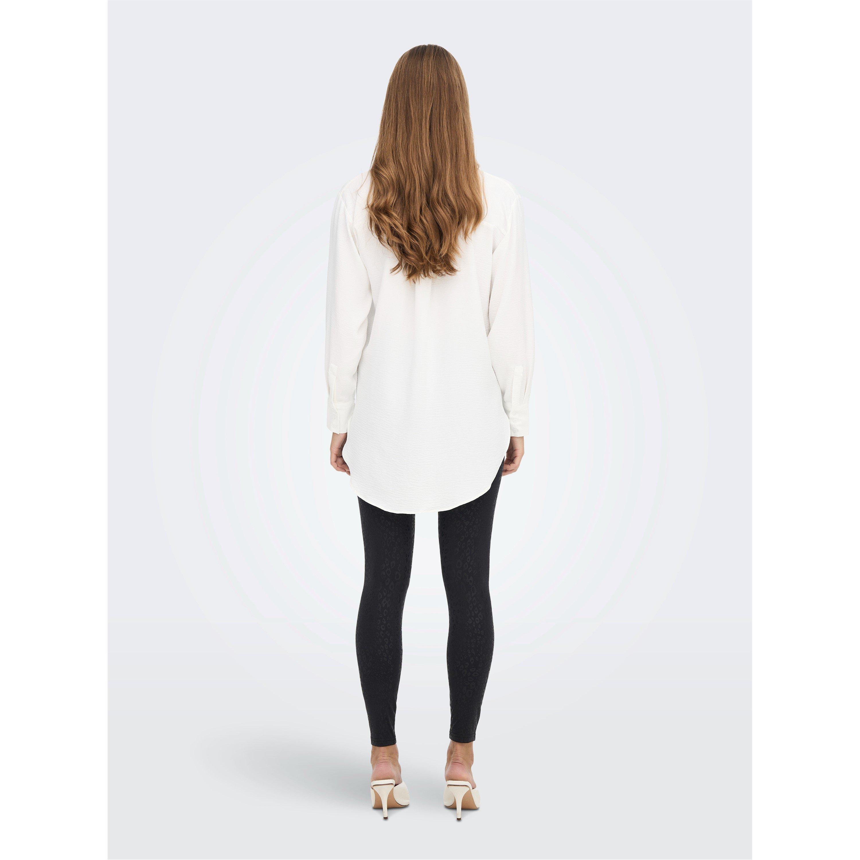 Cloud Dancer - Only - Women's Long Sleeve Plain Shirt - 5