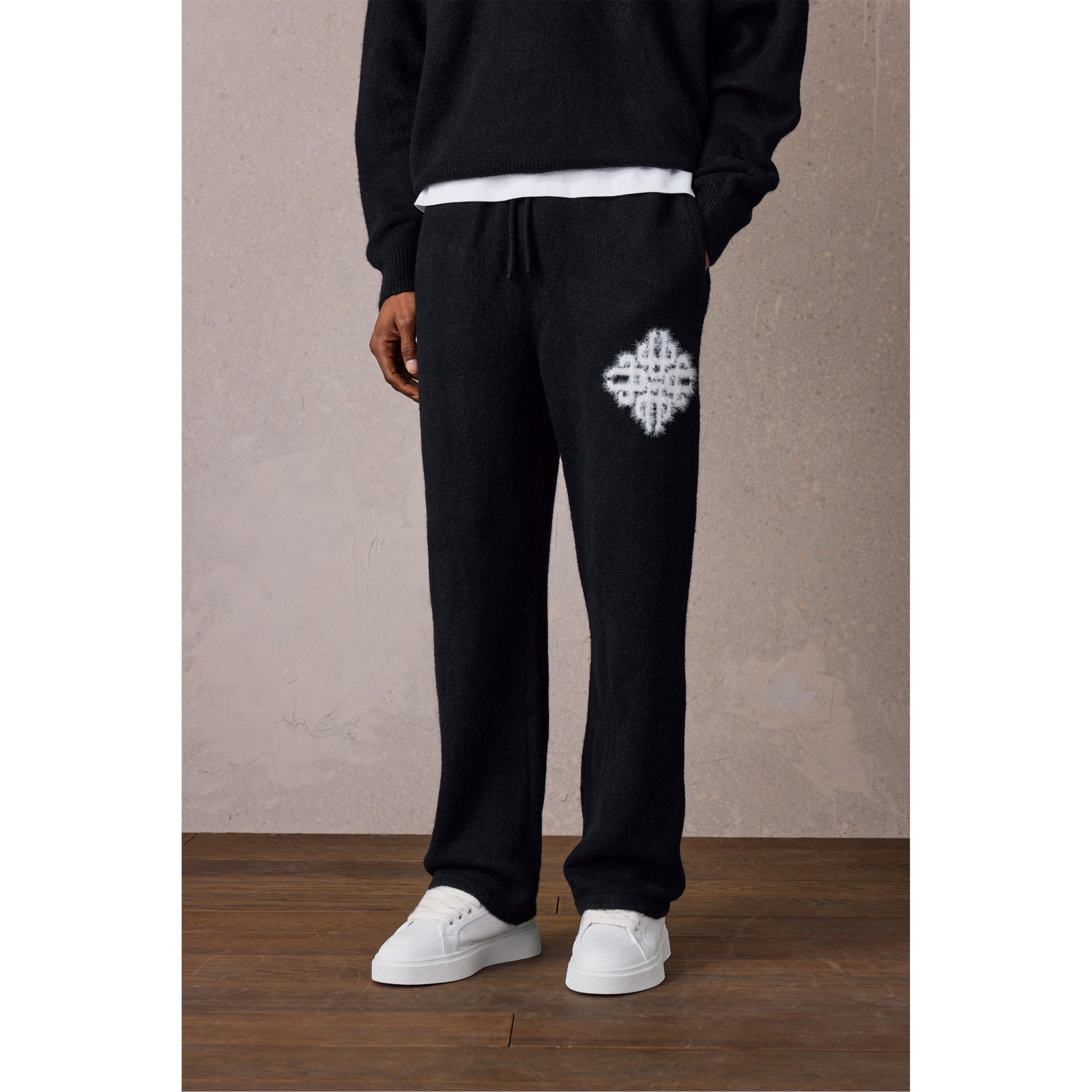 Black - The Couture Club - Couture Fluffy Jog Sn64 - 3