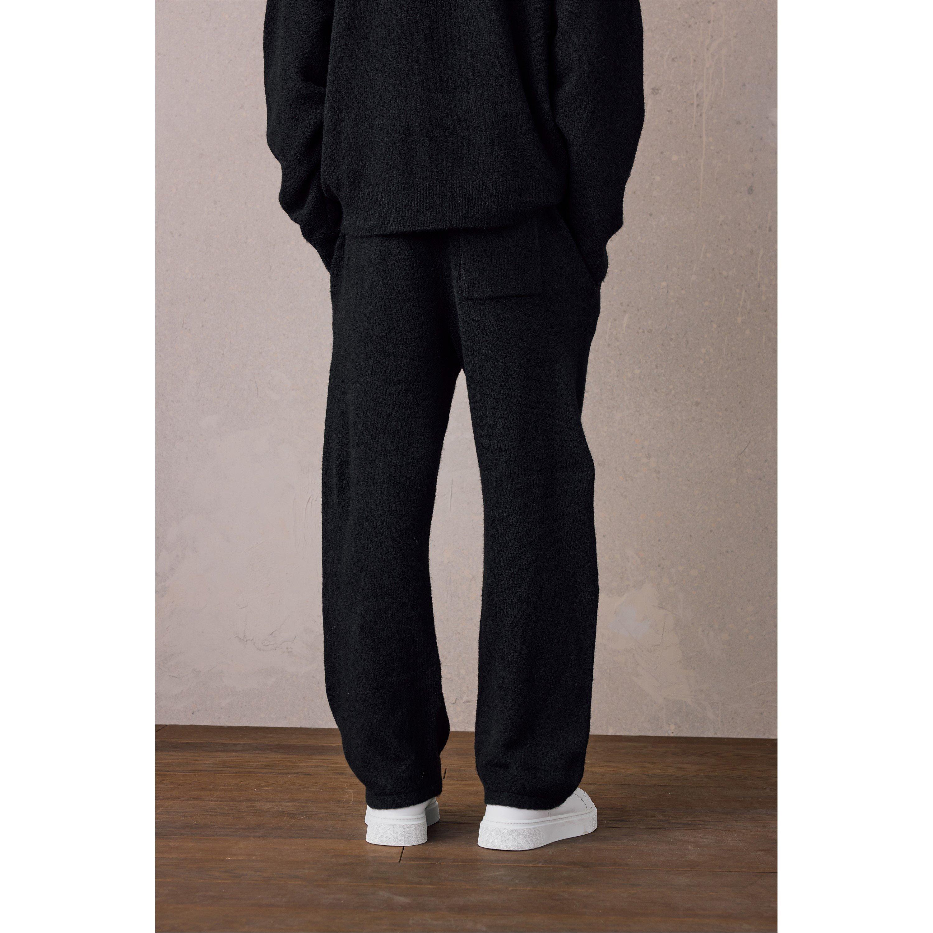 Black - The Couture Club - Couture Fluffy Jog Sn64 - 4