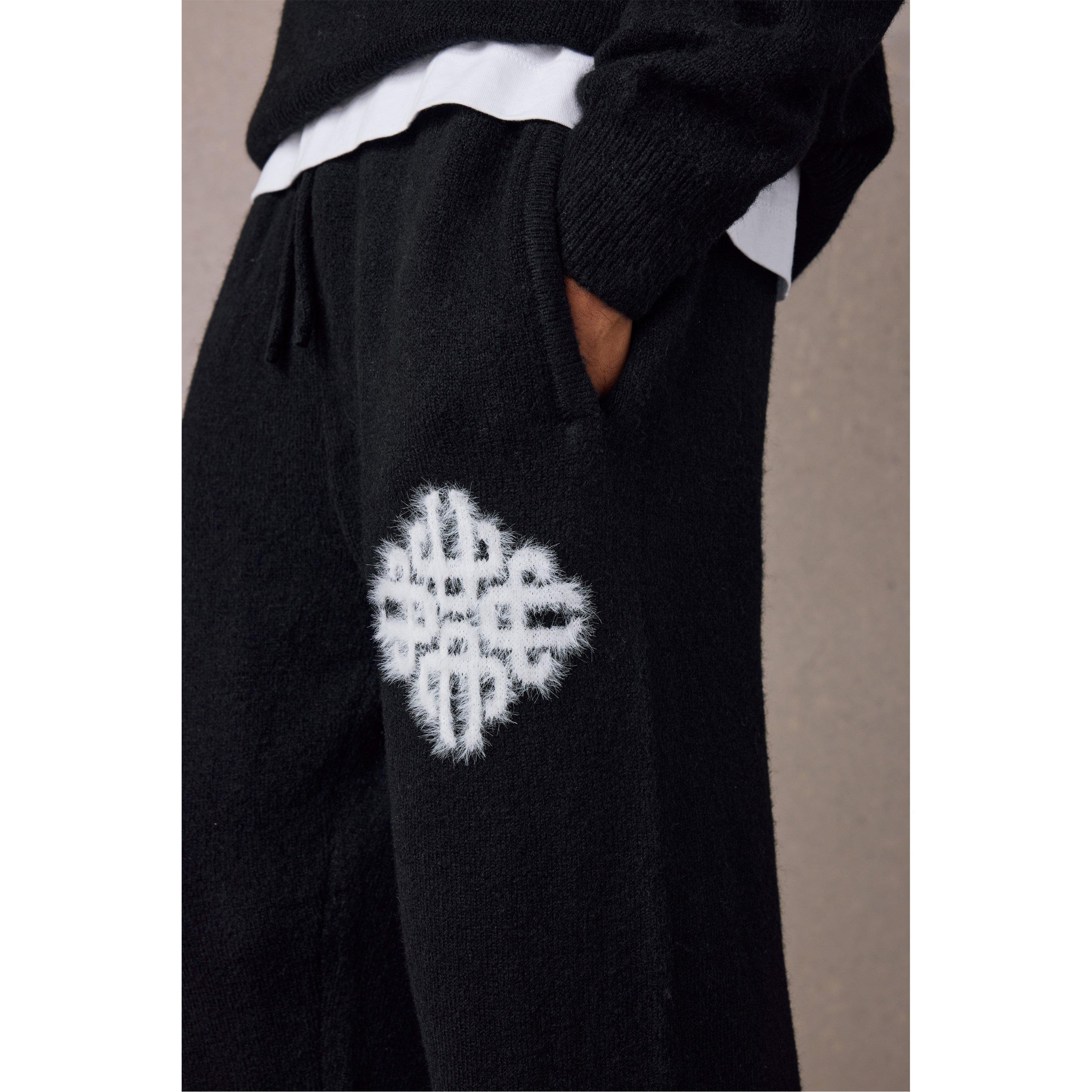 Black - The Couture Club - Couture Fluffy Jog Sn64 - 5