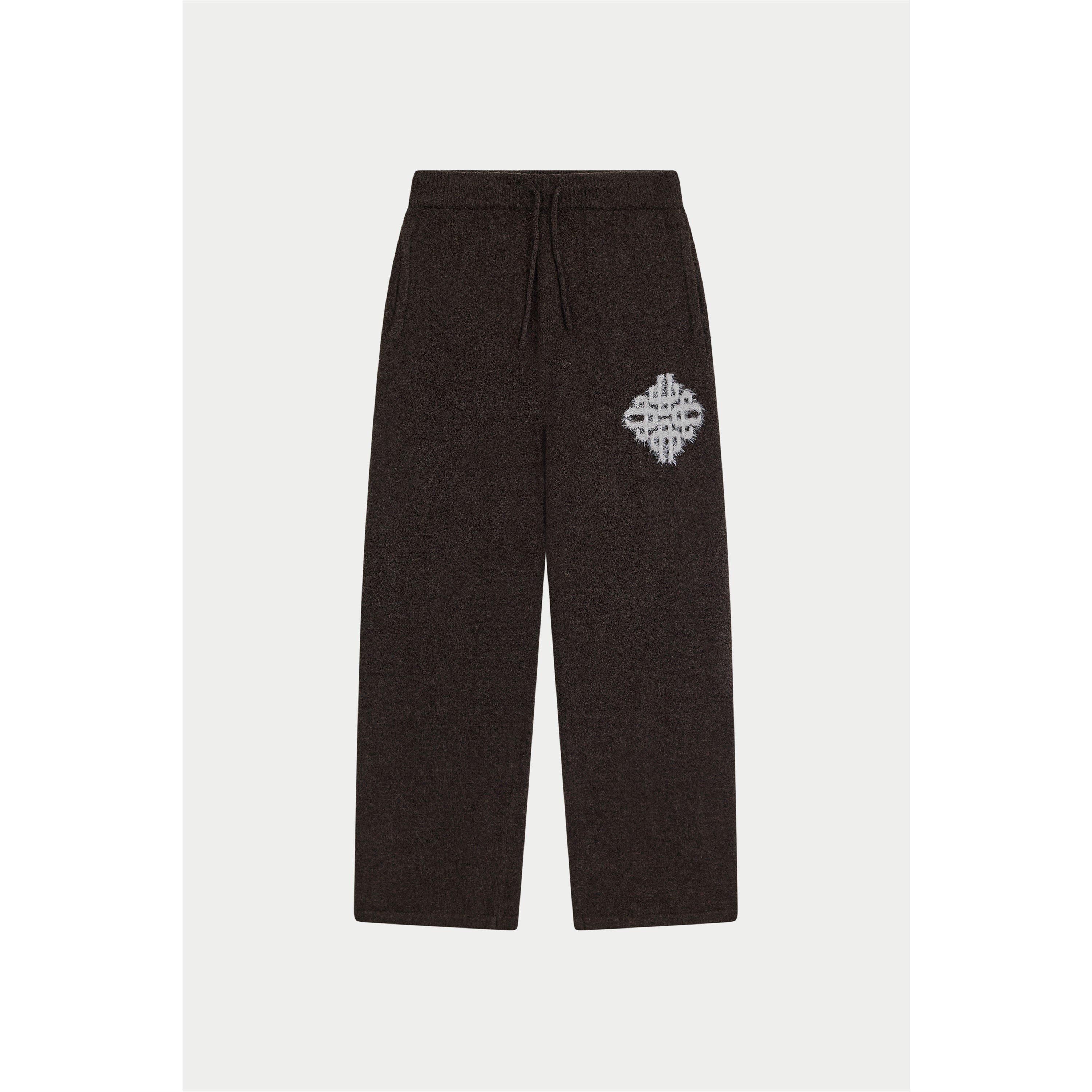 The Couture Club Men's Fluffy Knitted Trousers