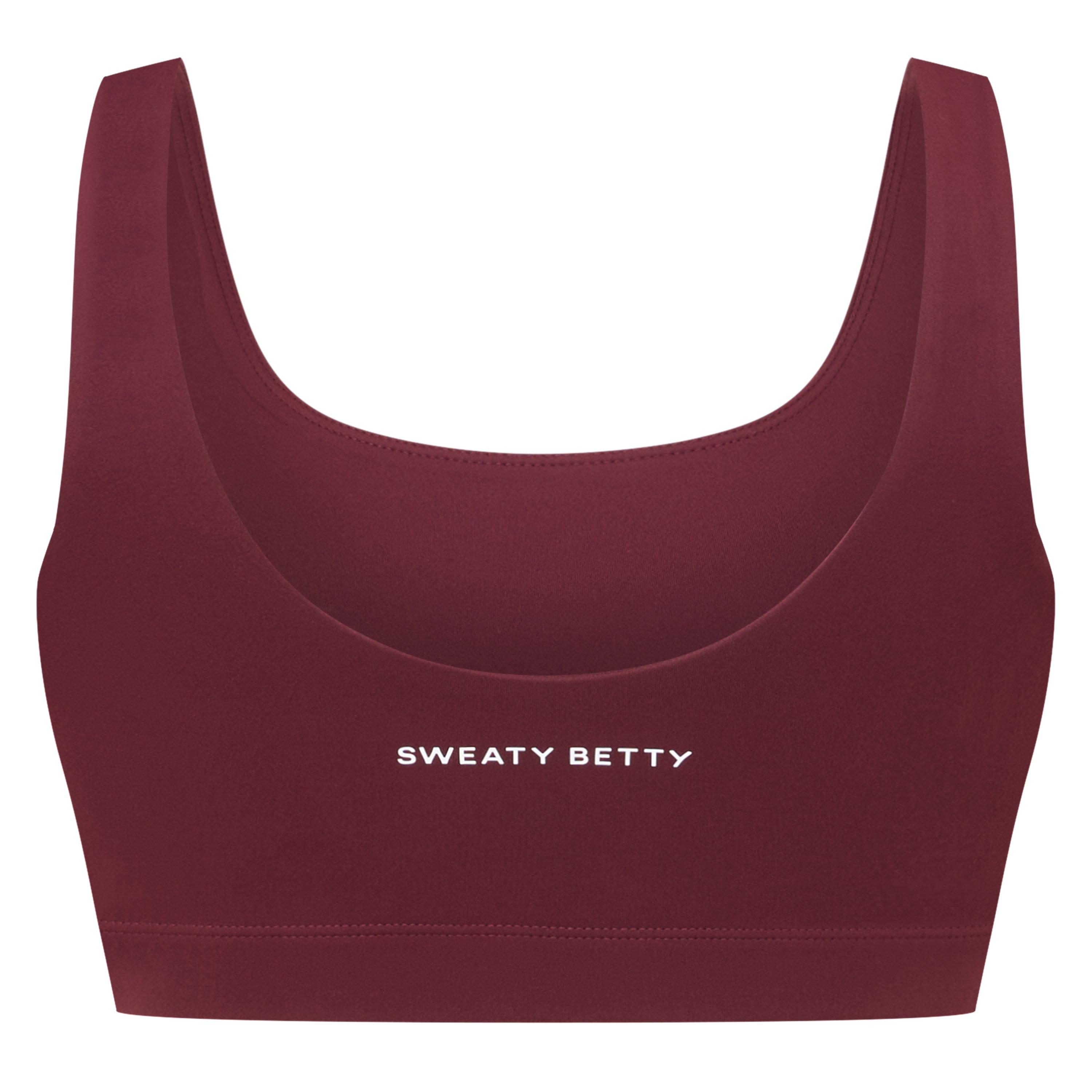 Malbec Red - Sweaty Betty - SB All Day Bra Ld64 - 2