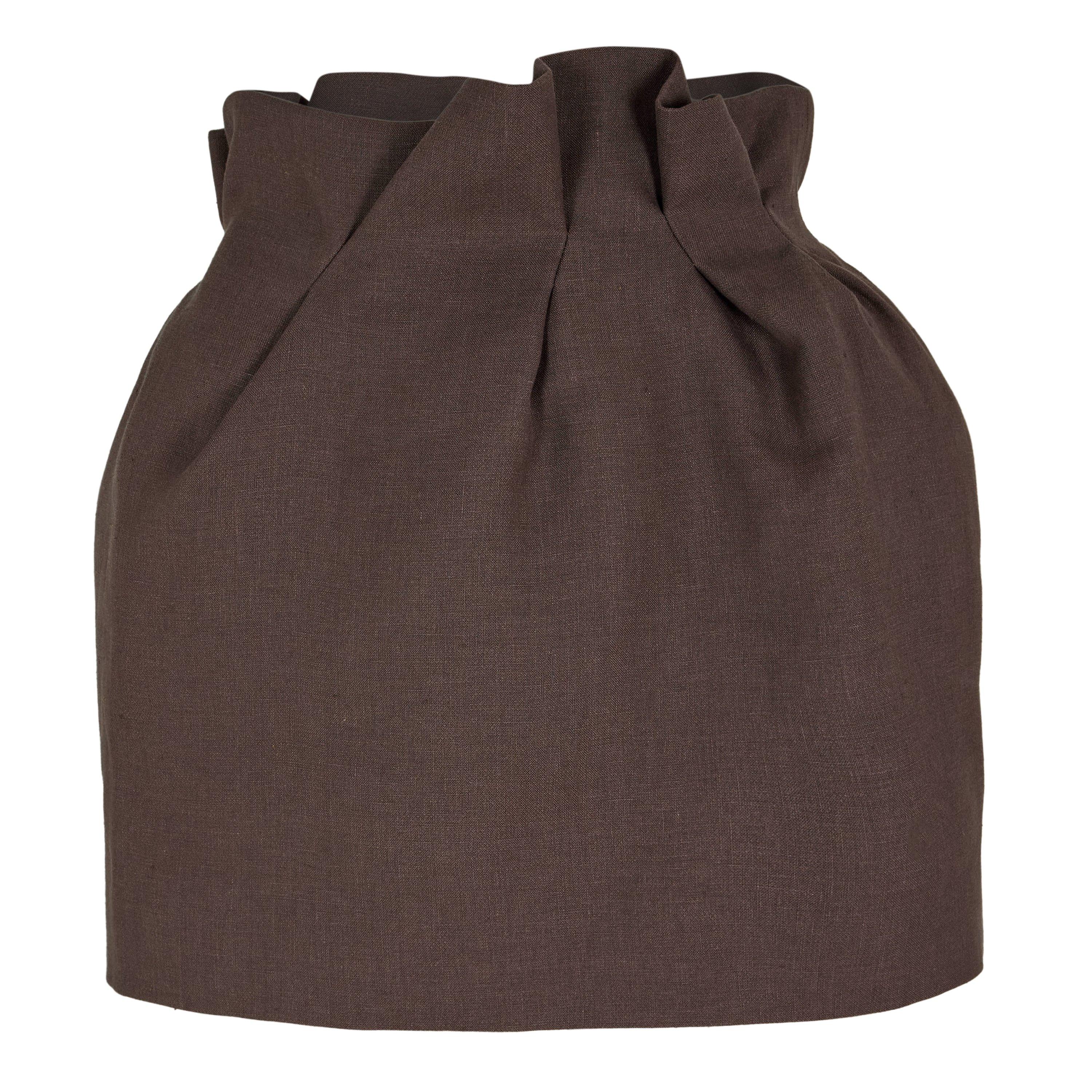 Brown - Magda Butrym - Women's Skirt 08 Mini - 1