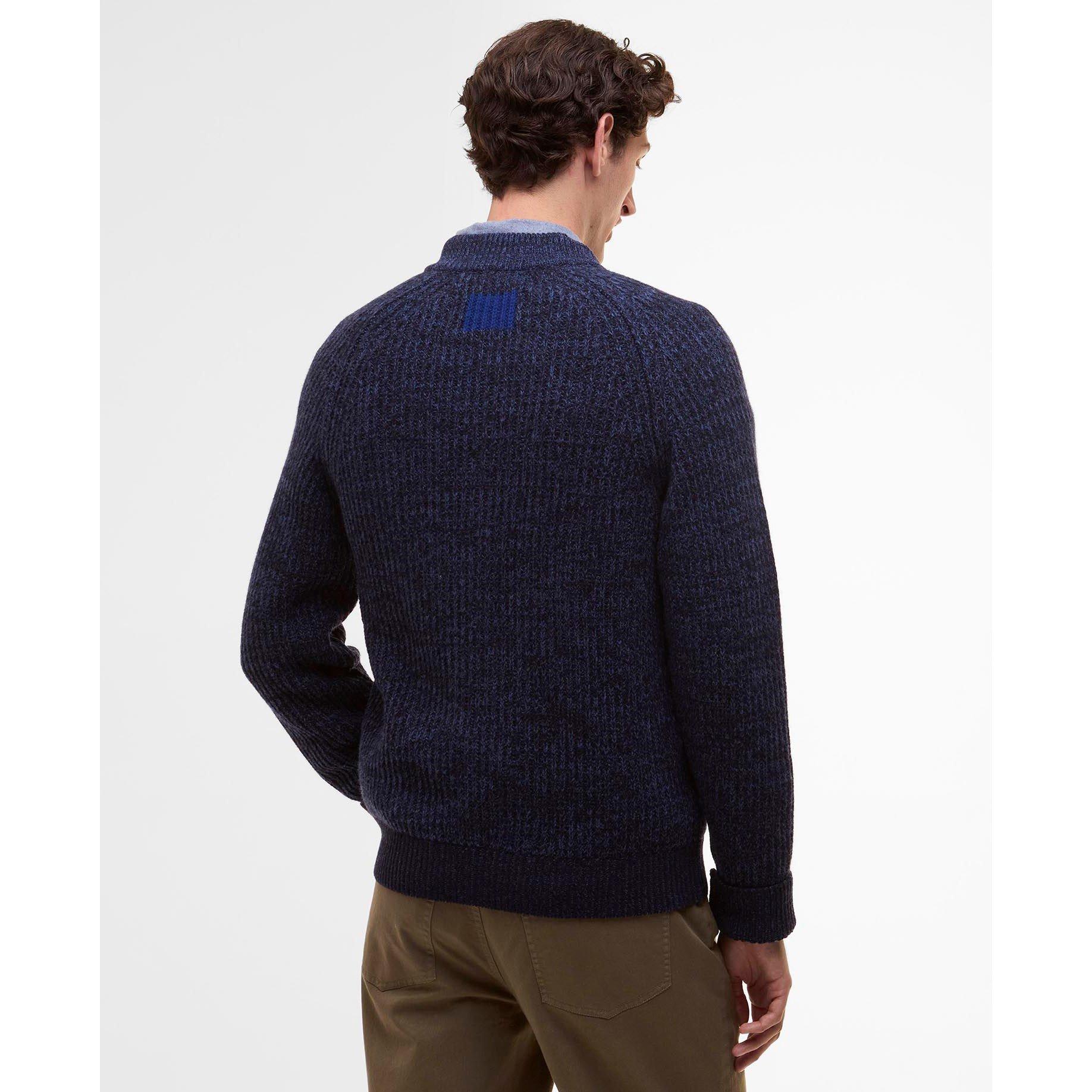 Navy NY91 - Paul Smith X Barbour - Men's Knitted Top - 7