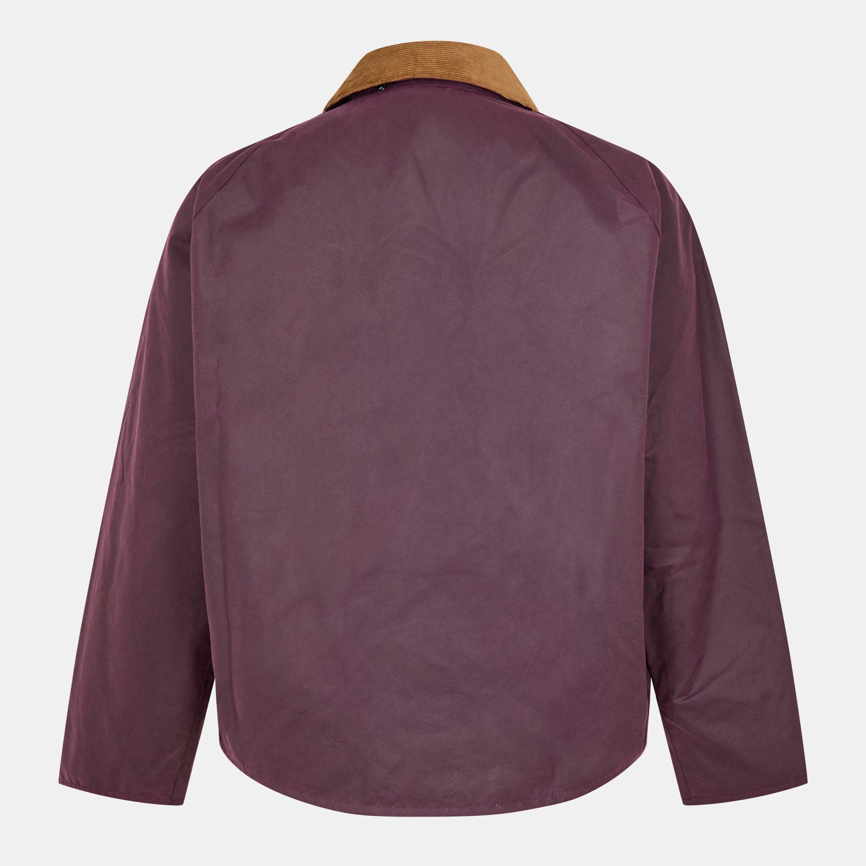 Grape PU71 - Paul Smith X Barbour - Men's Transport Waxed Jacket - 2