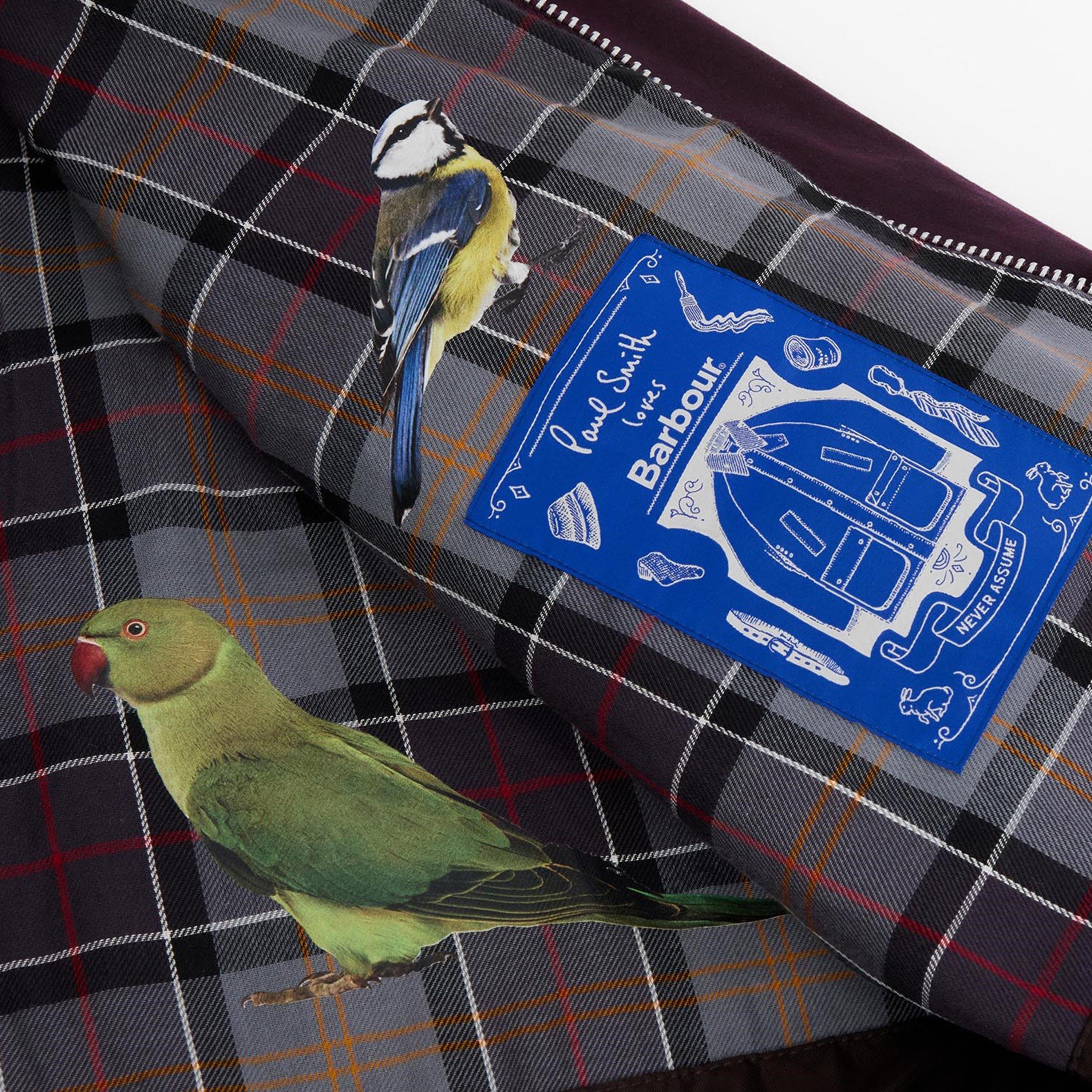 Grape PU71 - Paul Smith X Barbour - Men's Transport Waxed Jacket - 7