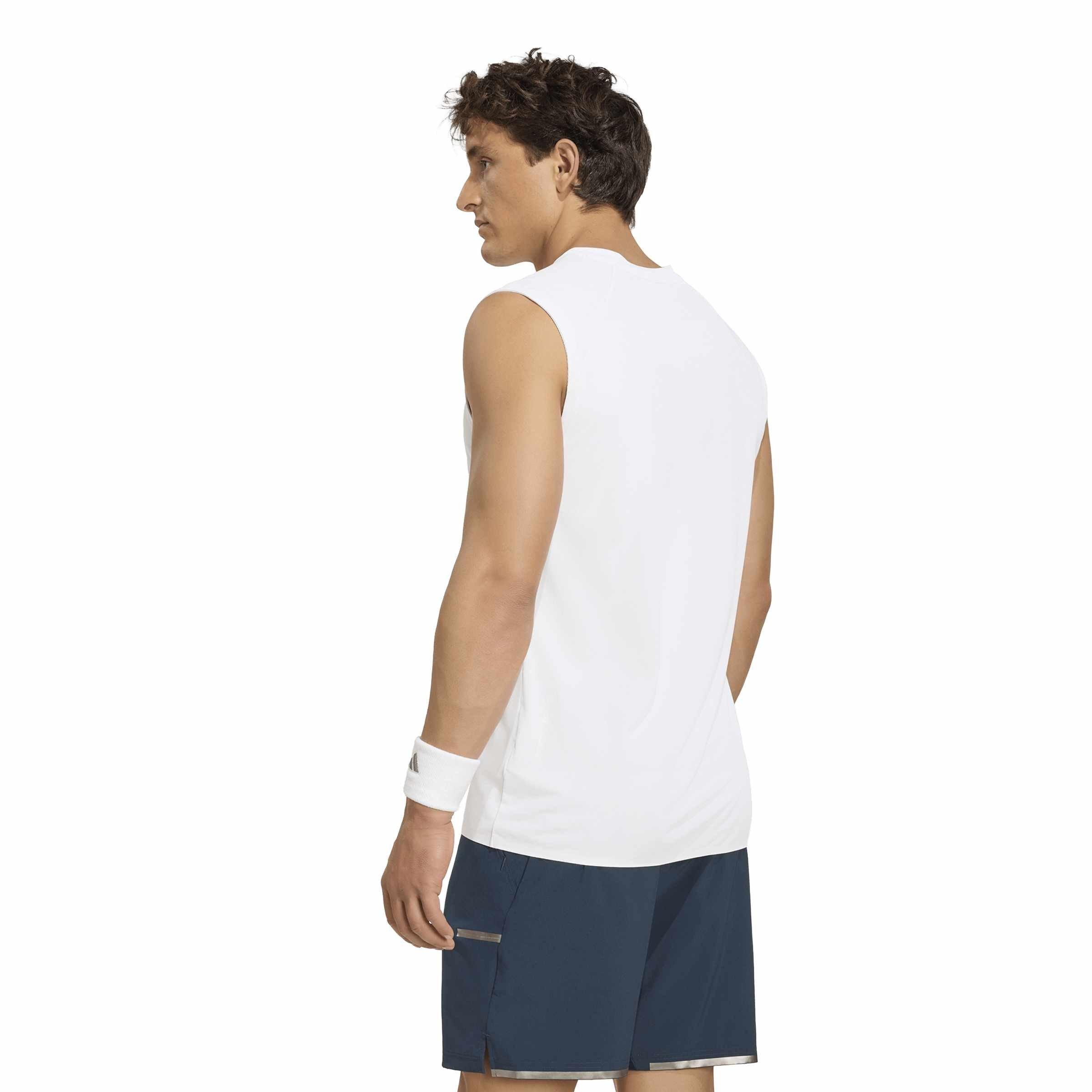 Hvid - adidas - Adidas Wim SL Tee Sn63 - 3