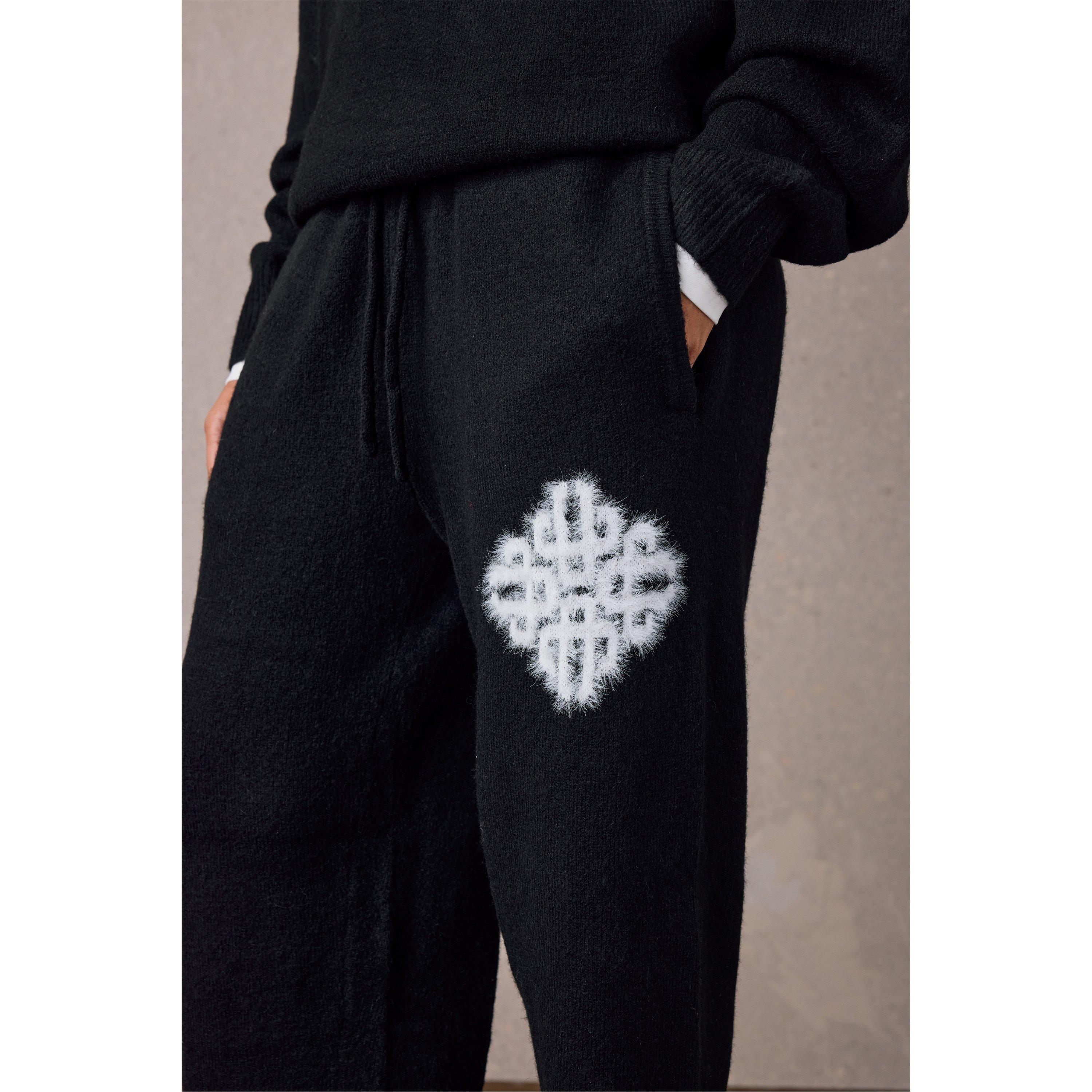 Black - The Couture Club - Couture Fluffy Knt T Ld64 - 5