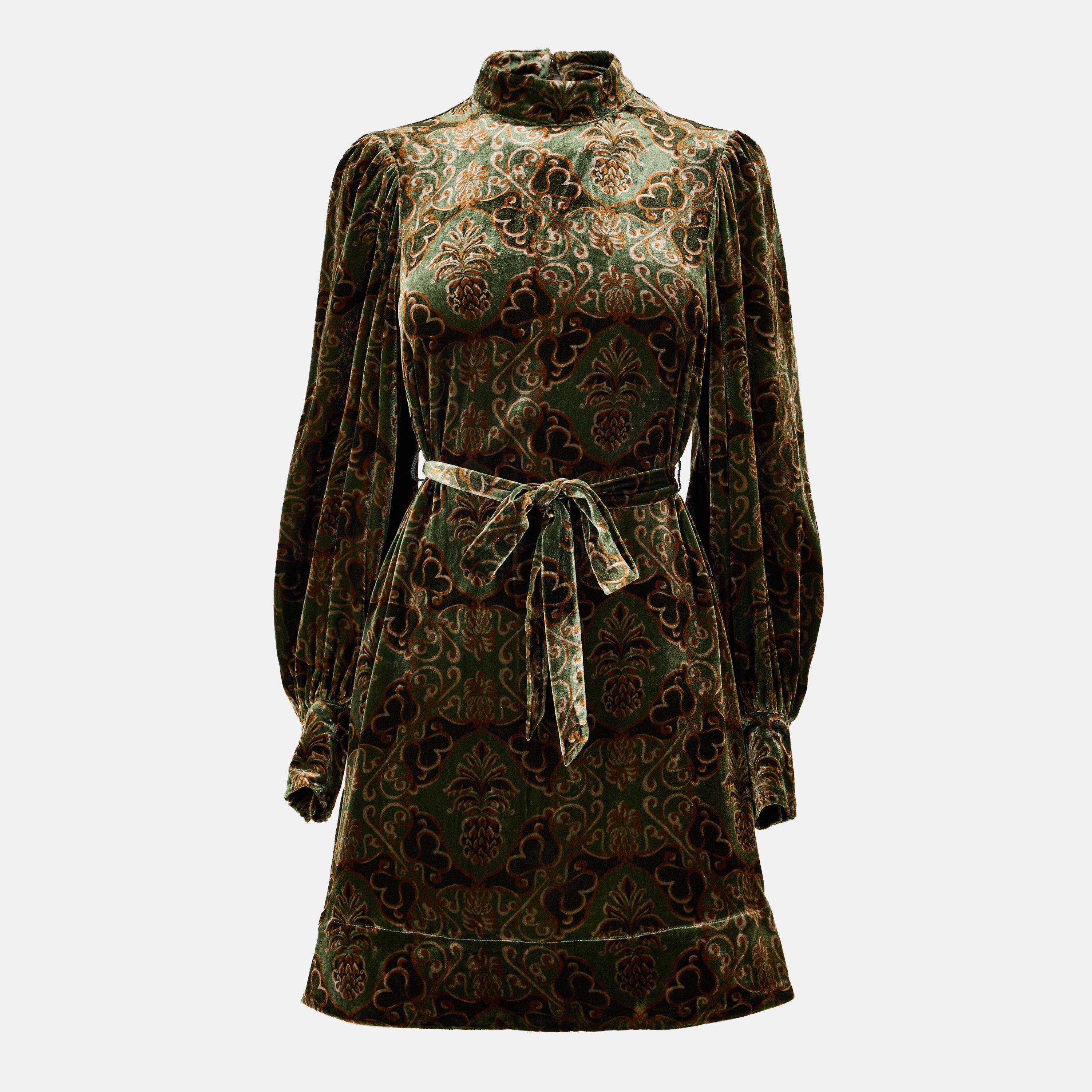 Barbour x Farm Rio x FARM Rio Ana Clara Mini Dress