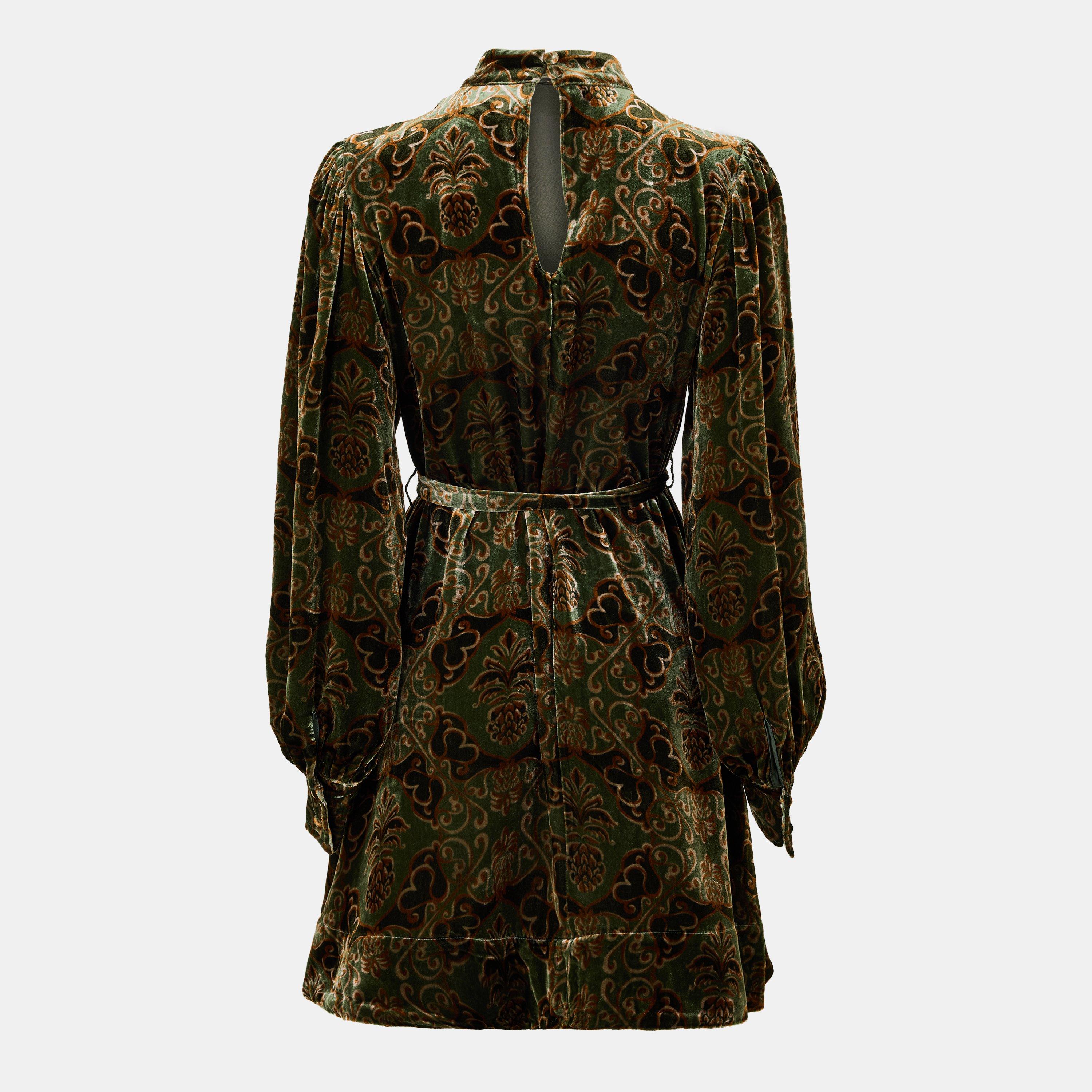 Pineapple Print - Barbour x Farm Rio - x FARM Rio Ana Clara Mini Dress - 2