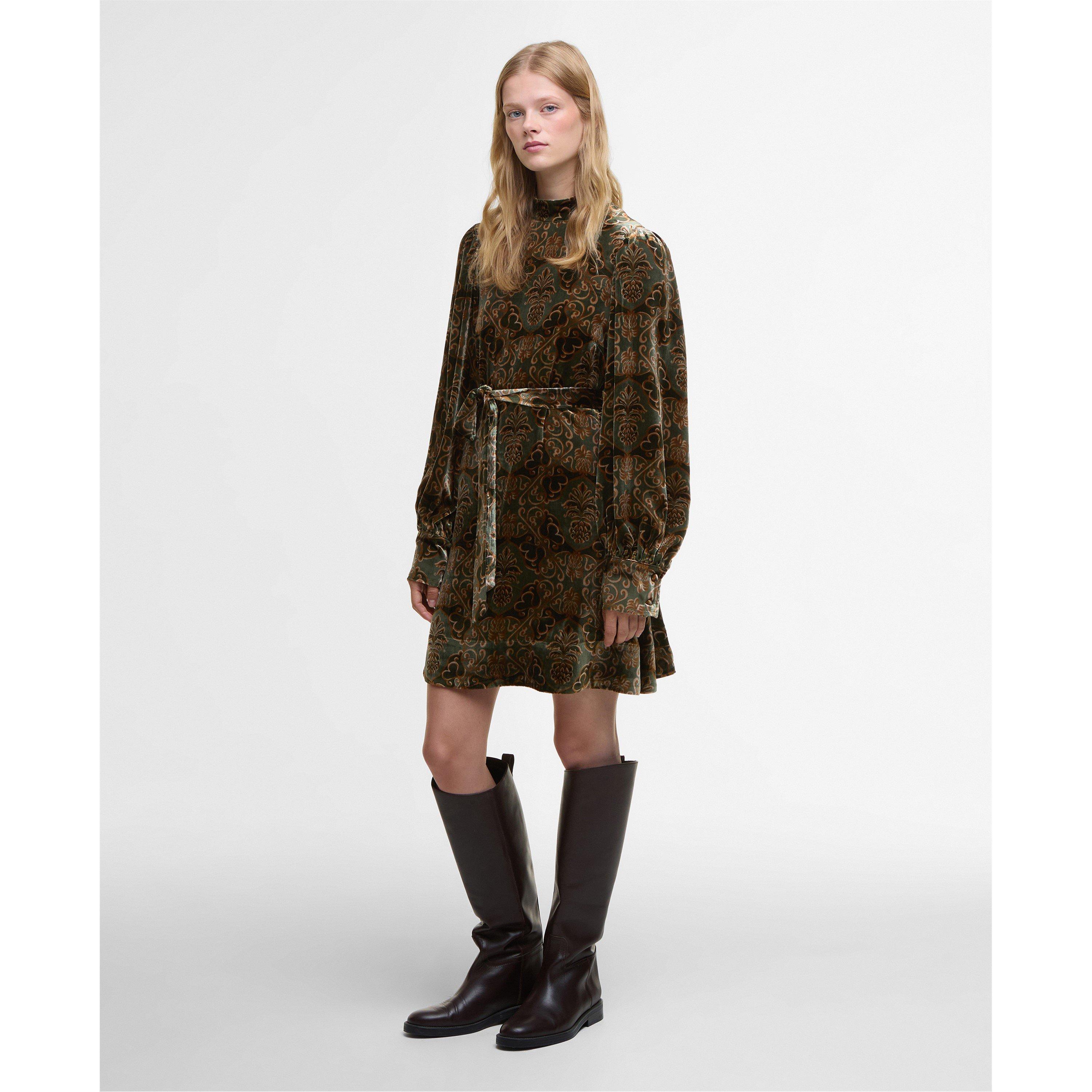 Pineapple Print - Barbour x Farm Rio - x FARM Rio Ana Clara Mini Dress - 6