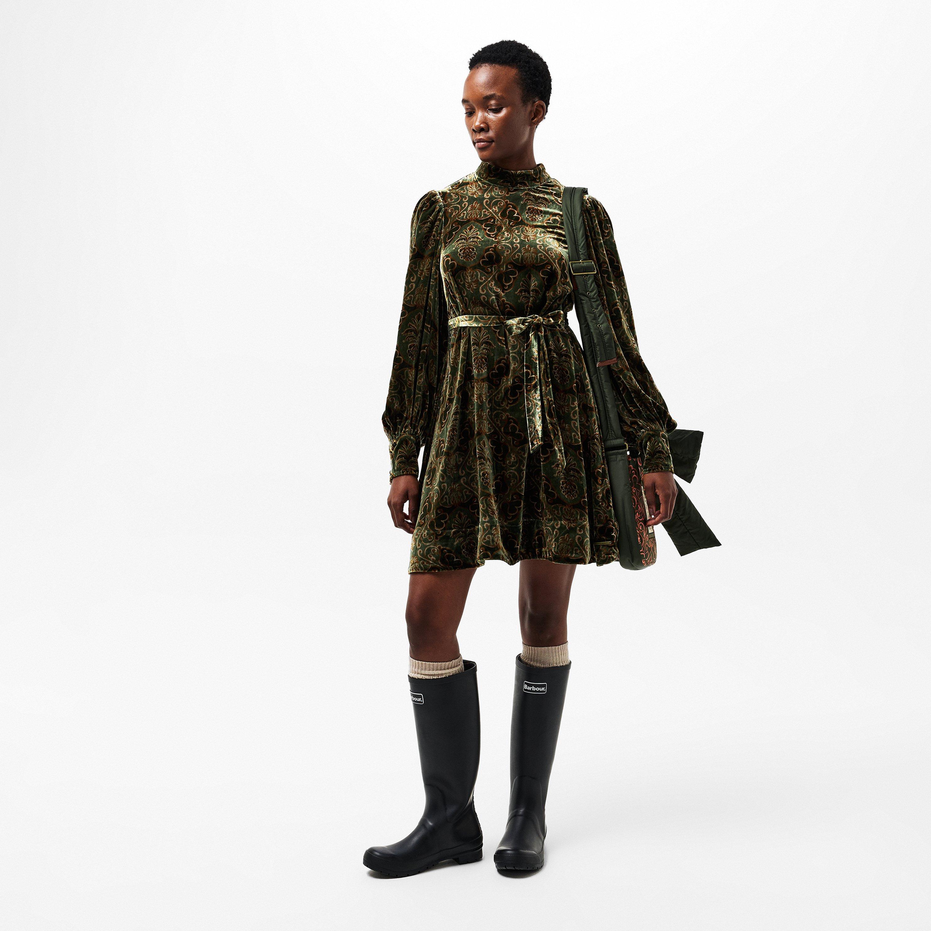 Pineapple Print - Barbour x Farm Rio - x FARM Rio Ana Clara Mini Dress - 7