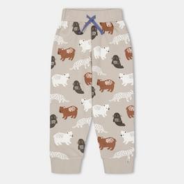 Lilly and Sid & Sid Multicoloured Mixed Animal Print Joggers