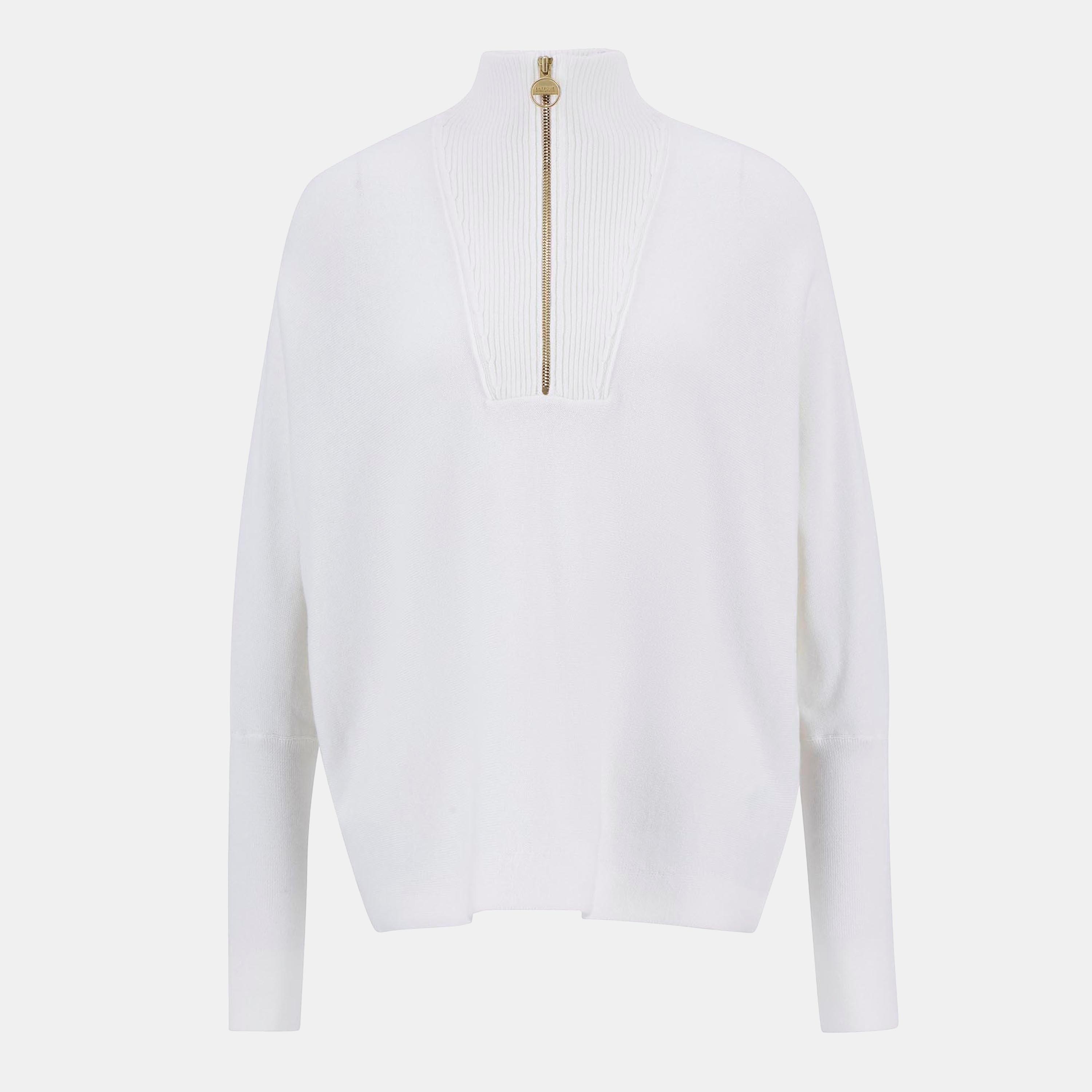 Barbour International Women's Lola Knit Jumper - Off White - 10 (S)