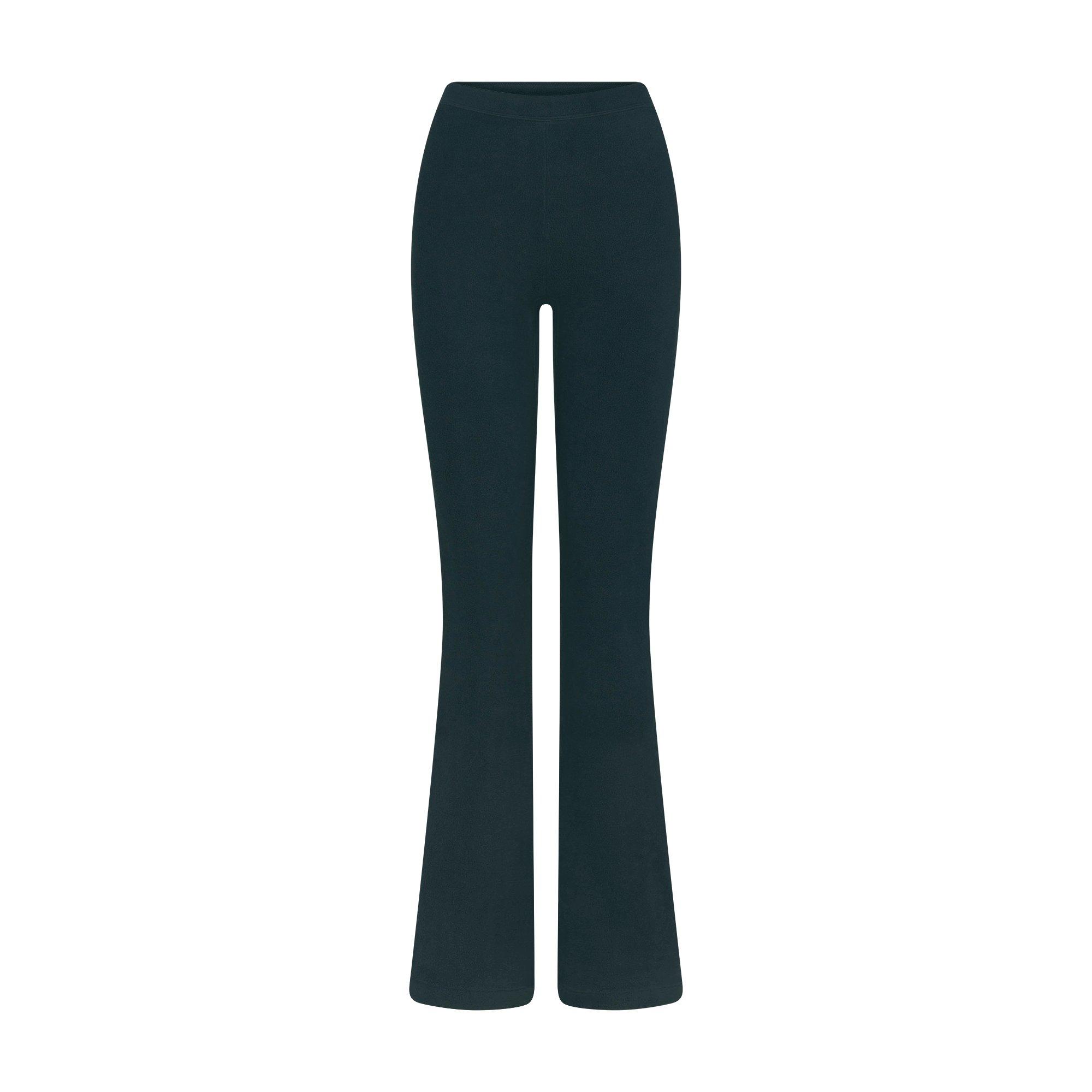 SKIMS Women’s Outdoor Fleece Straight Leg Pant - Dark Teal - Size 16 (XL)
